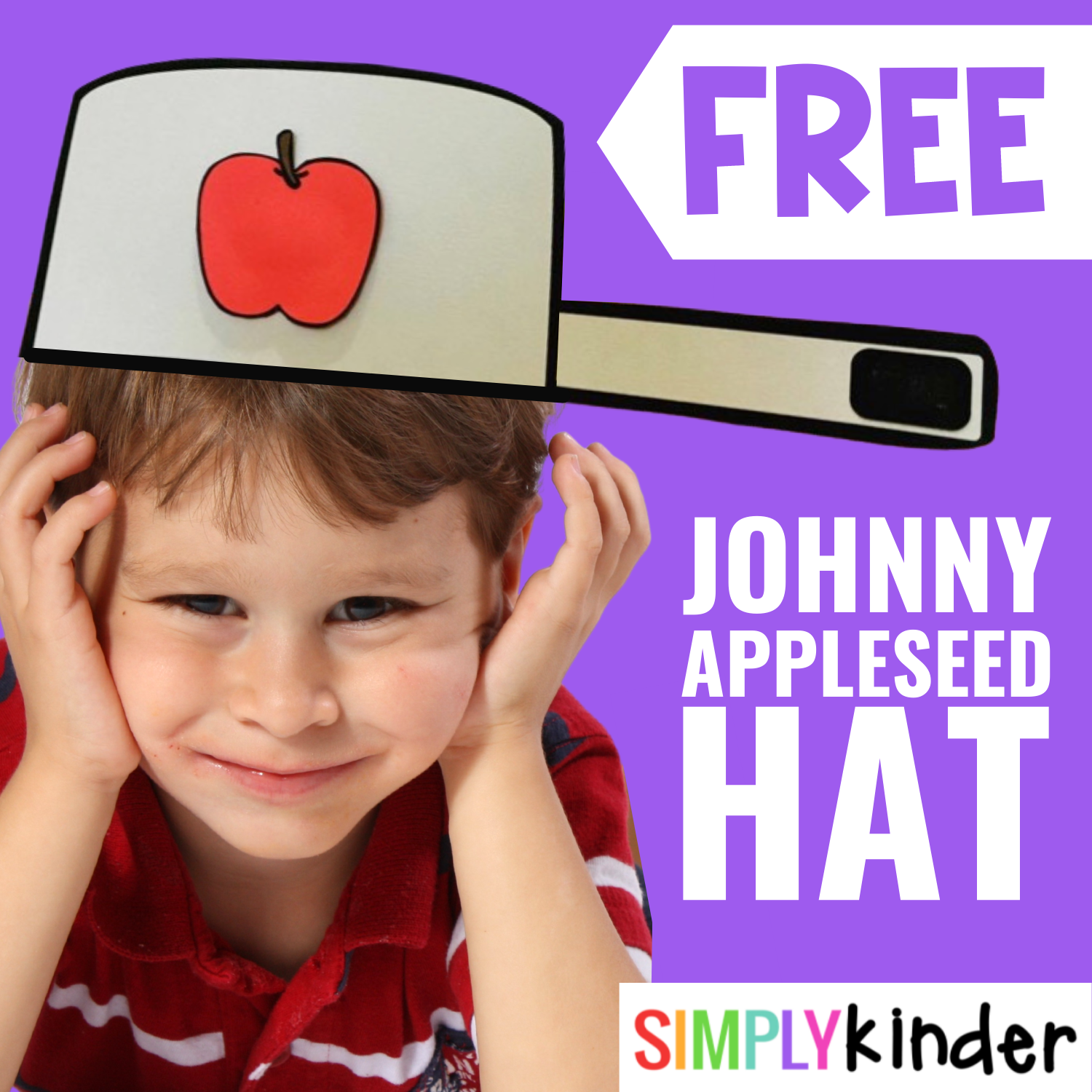 Free Johnny Appleseed Hat Simply Kinder