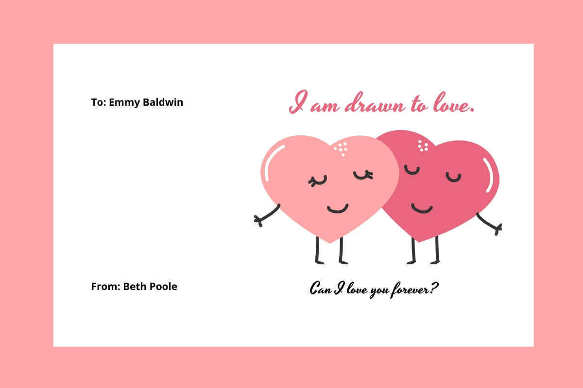 Free Love Card Templates Editable And Printable