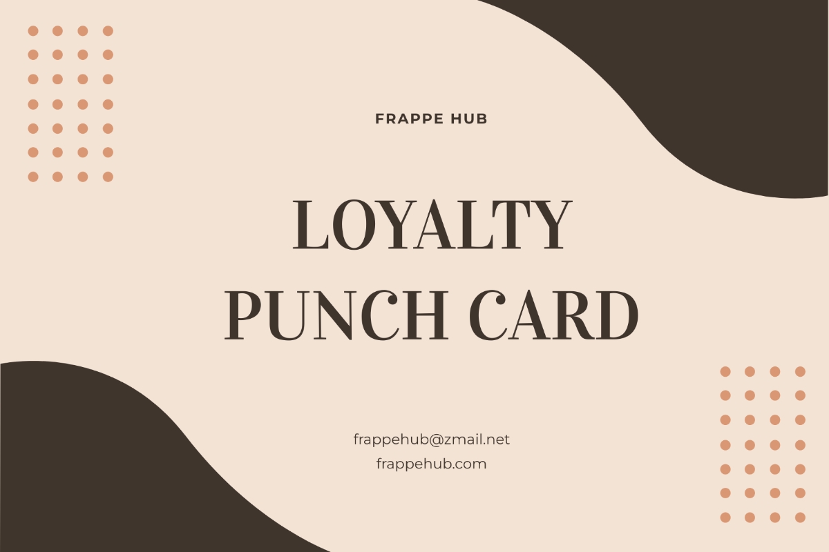 Free Loyalty Card Templates Editable And Printable