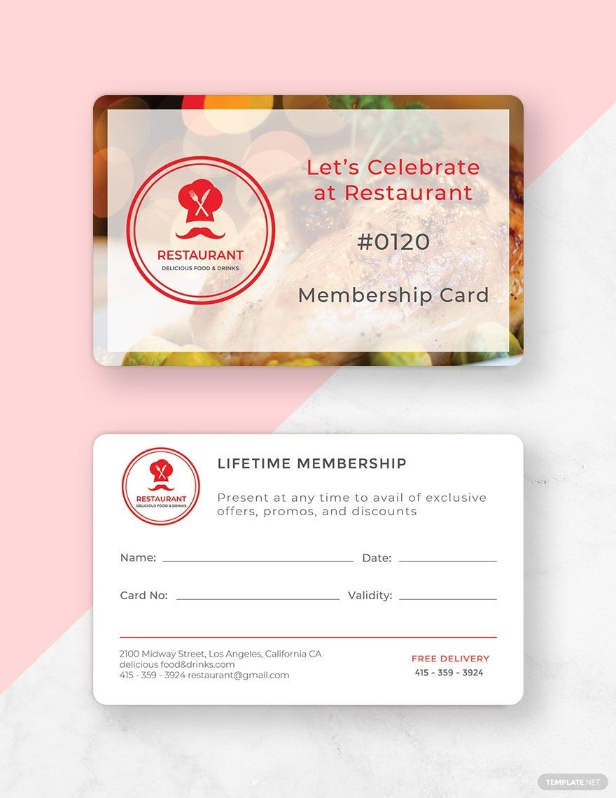 Free Membership Card Templates Editable And Printable Free Membership Card Templates Editable And Printable