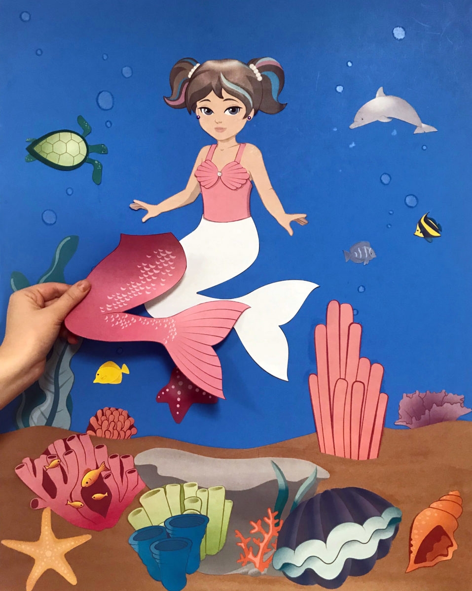 Free Printable Little Mermaid Template