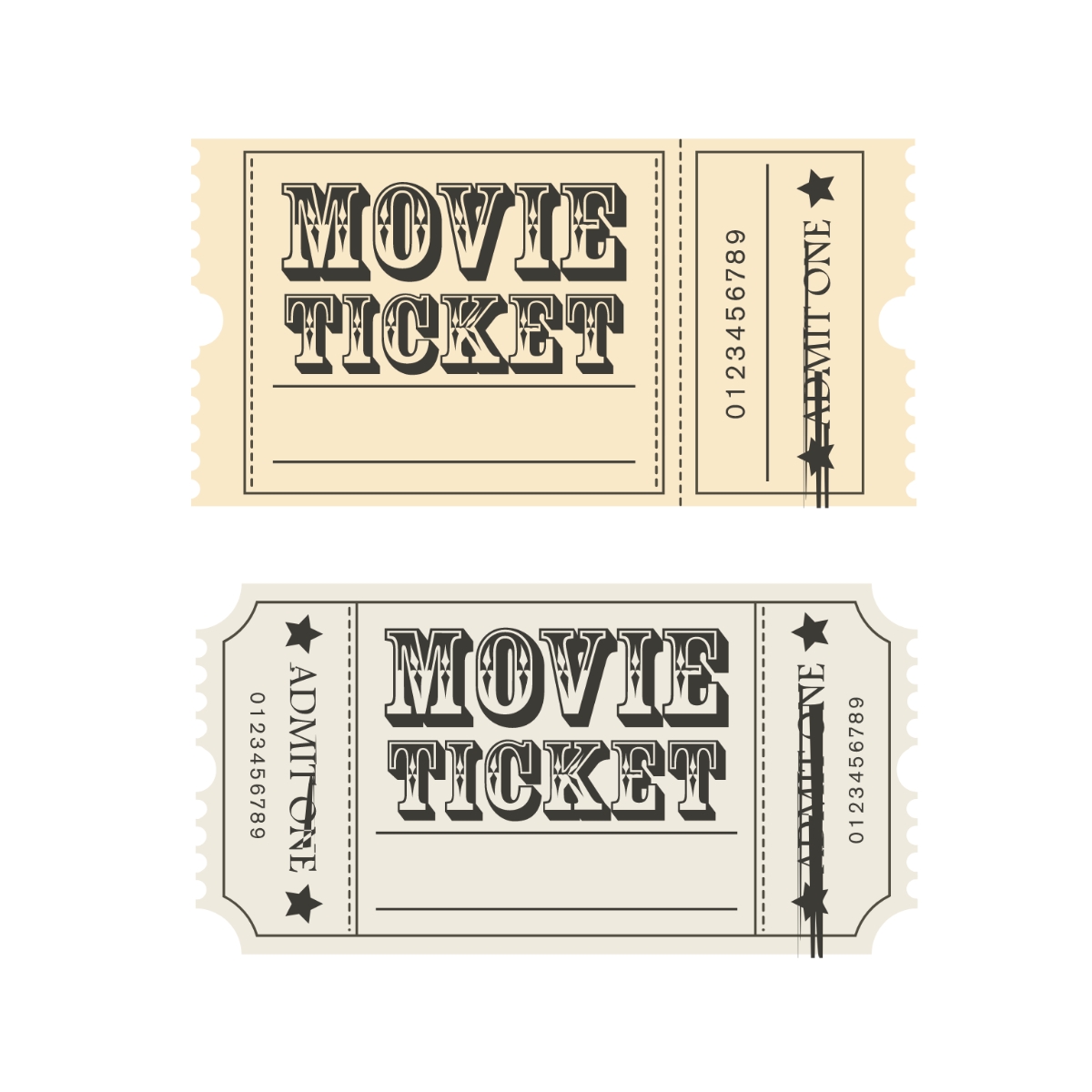 Free Movie Ticket Templates Editable And Printable Free Movie Ticket Templates Editable And Printable