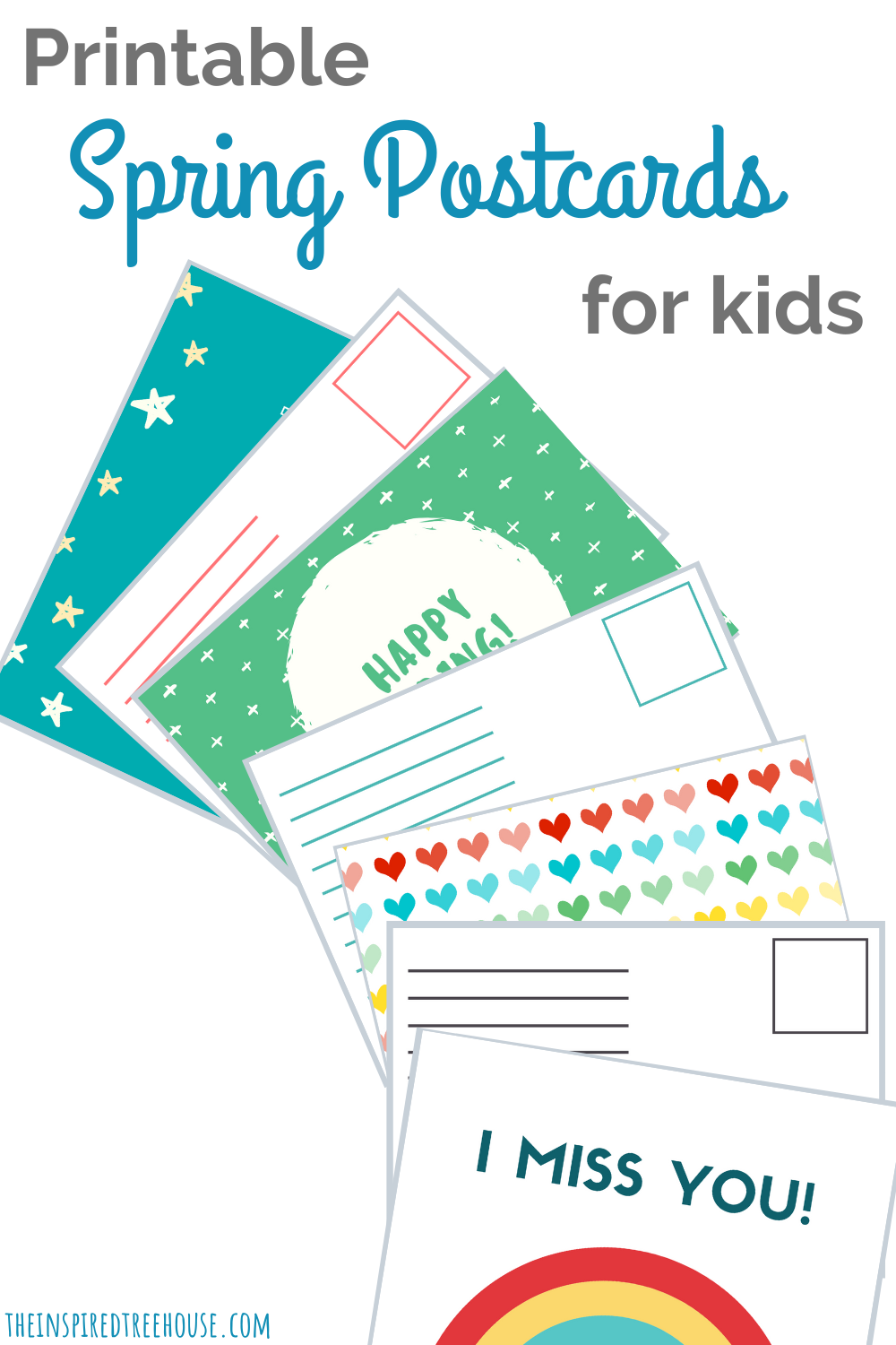 Free Postcard Templates For Kids The Inspired Treehouse Free Postcard Templates For Kids The Inspired Treehouse