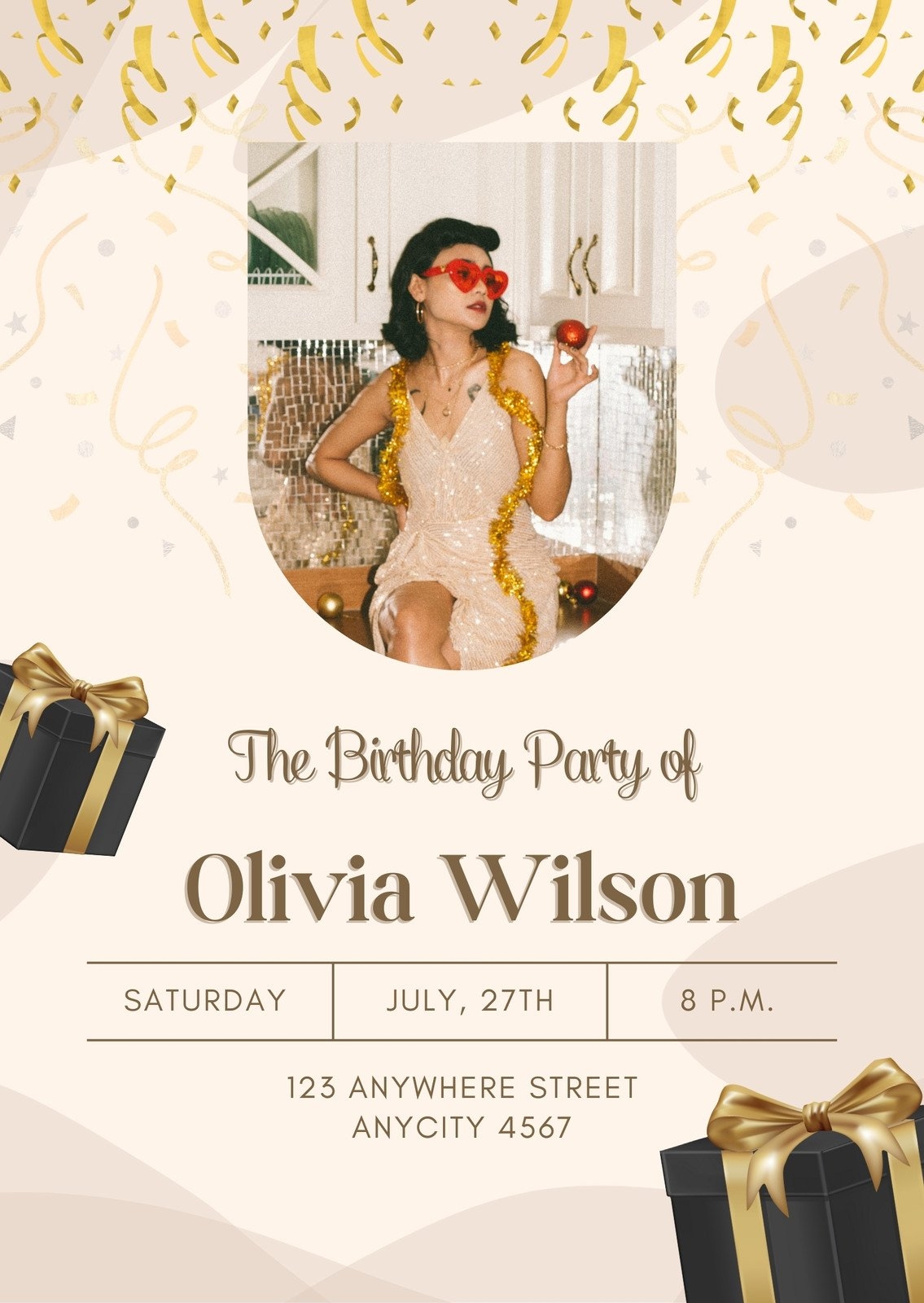 Free Printable Adult Birthday Invitation Templates Canva
