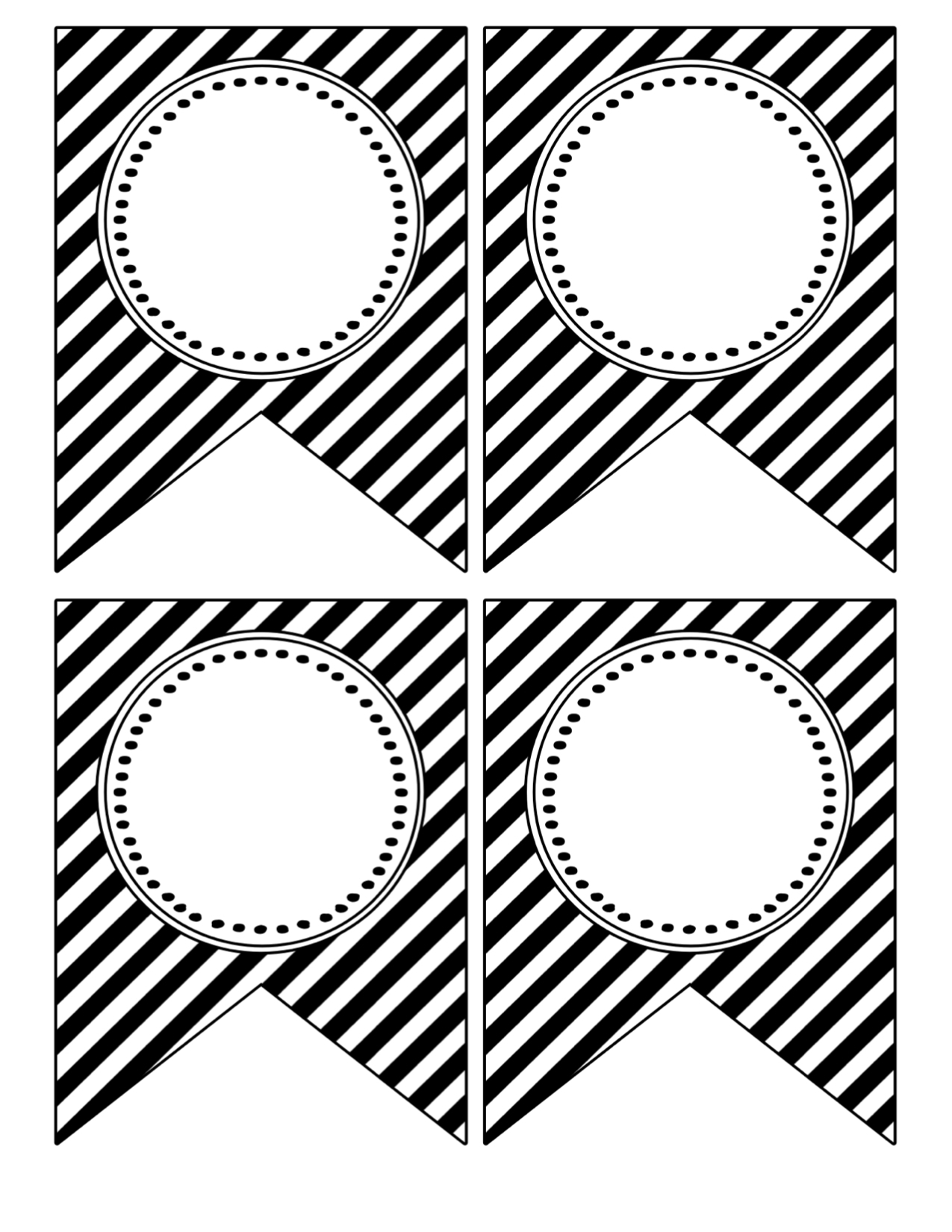 Free Printable Banner Templates Blank Banners Paper Trail Design Free Printable Banner Templates Blank Banners Paper Trail Design