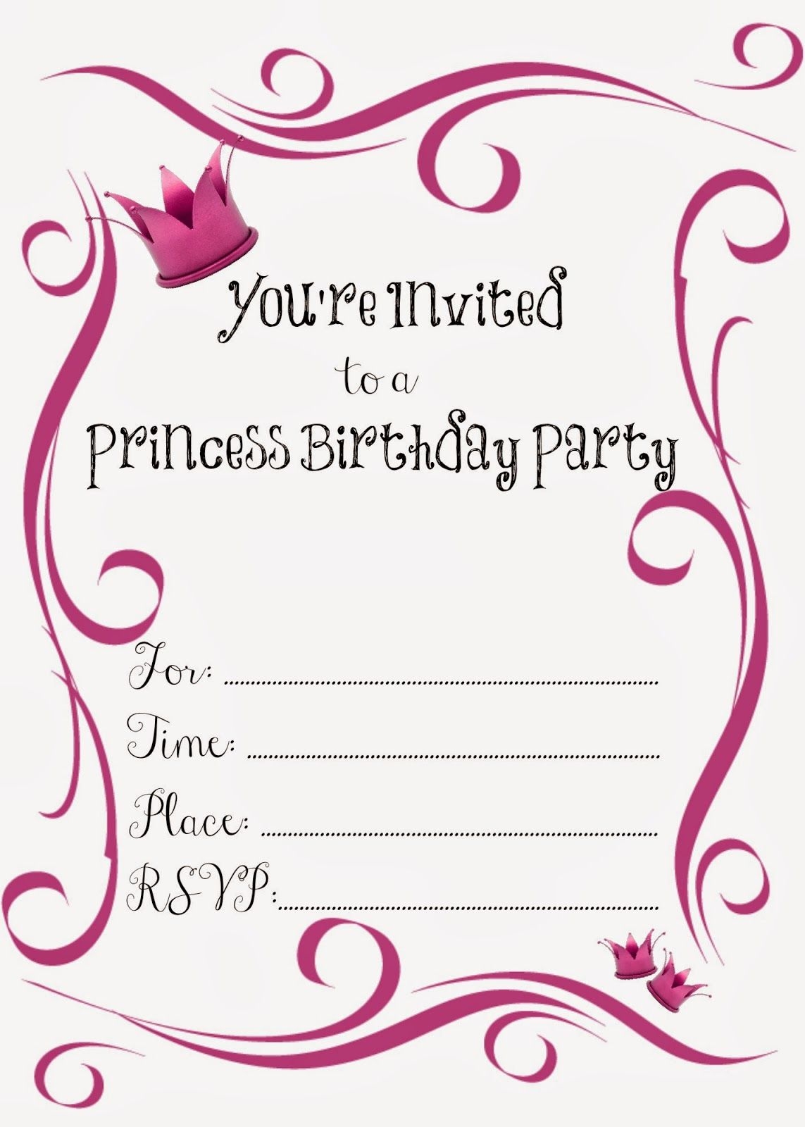Free Printable Birthday Invite Design Worksheets Library Free Printable Birthday Invite Design Worksheets Library