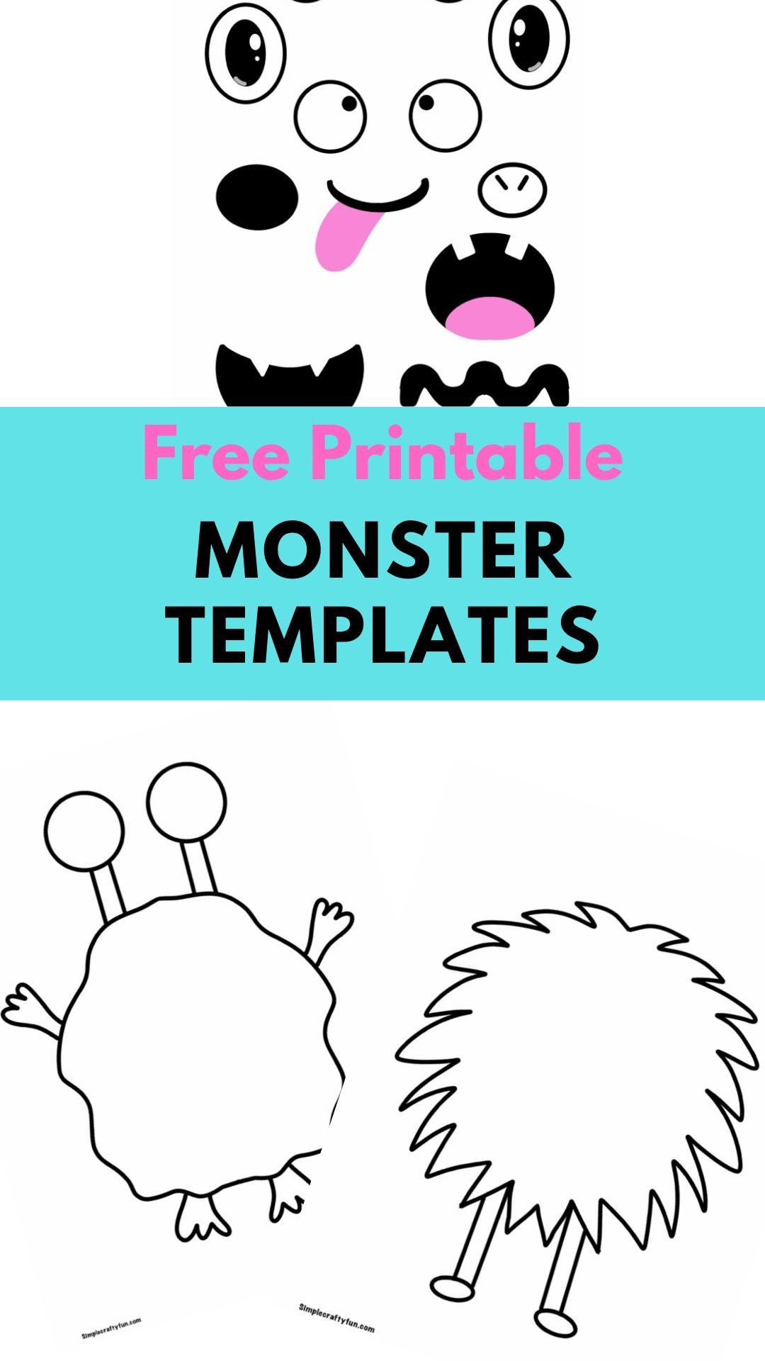 Free Printable Build A Monster Free Printable Build A Monster