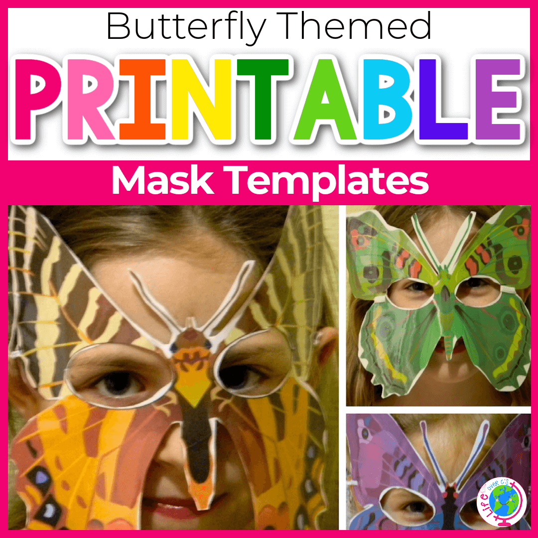 Free Printable Butterfly Mask Templates Life Over C s