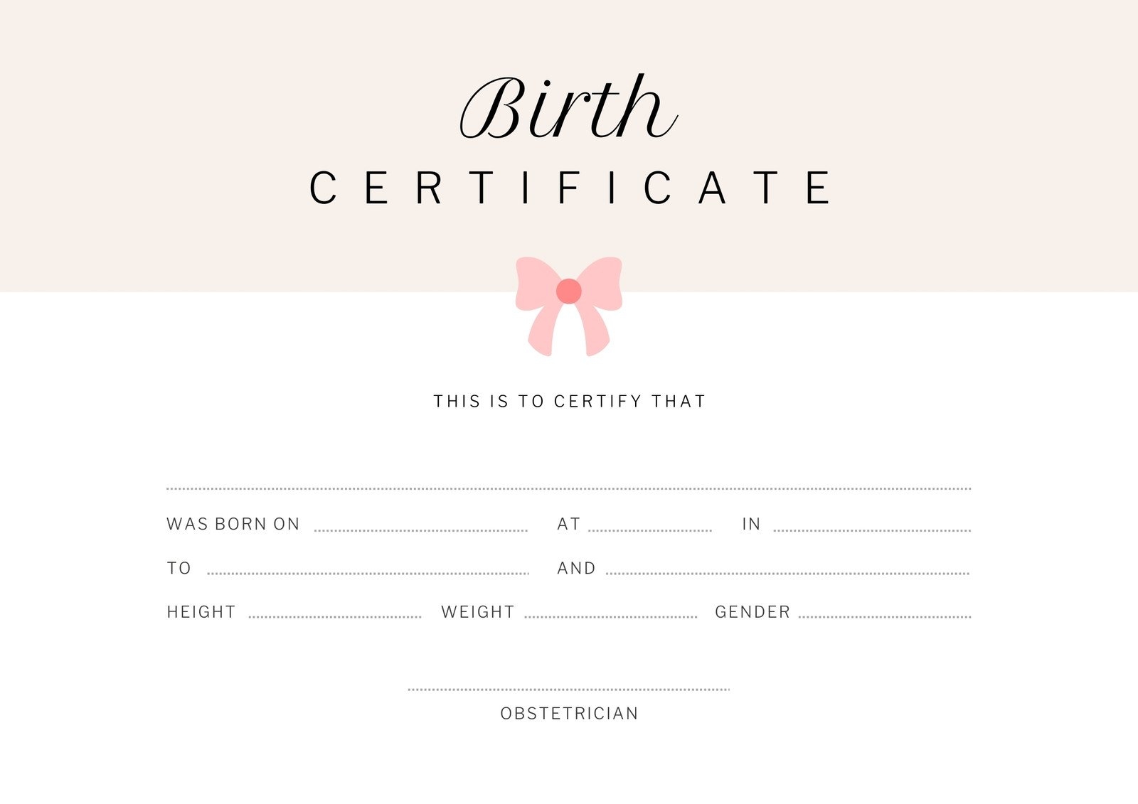 Free Printable Customizable Birthday Certificate Templates Canva Free Printable Customizable Birthday Certificate Templates Canva