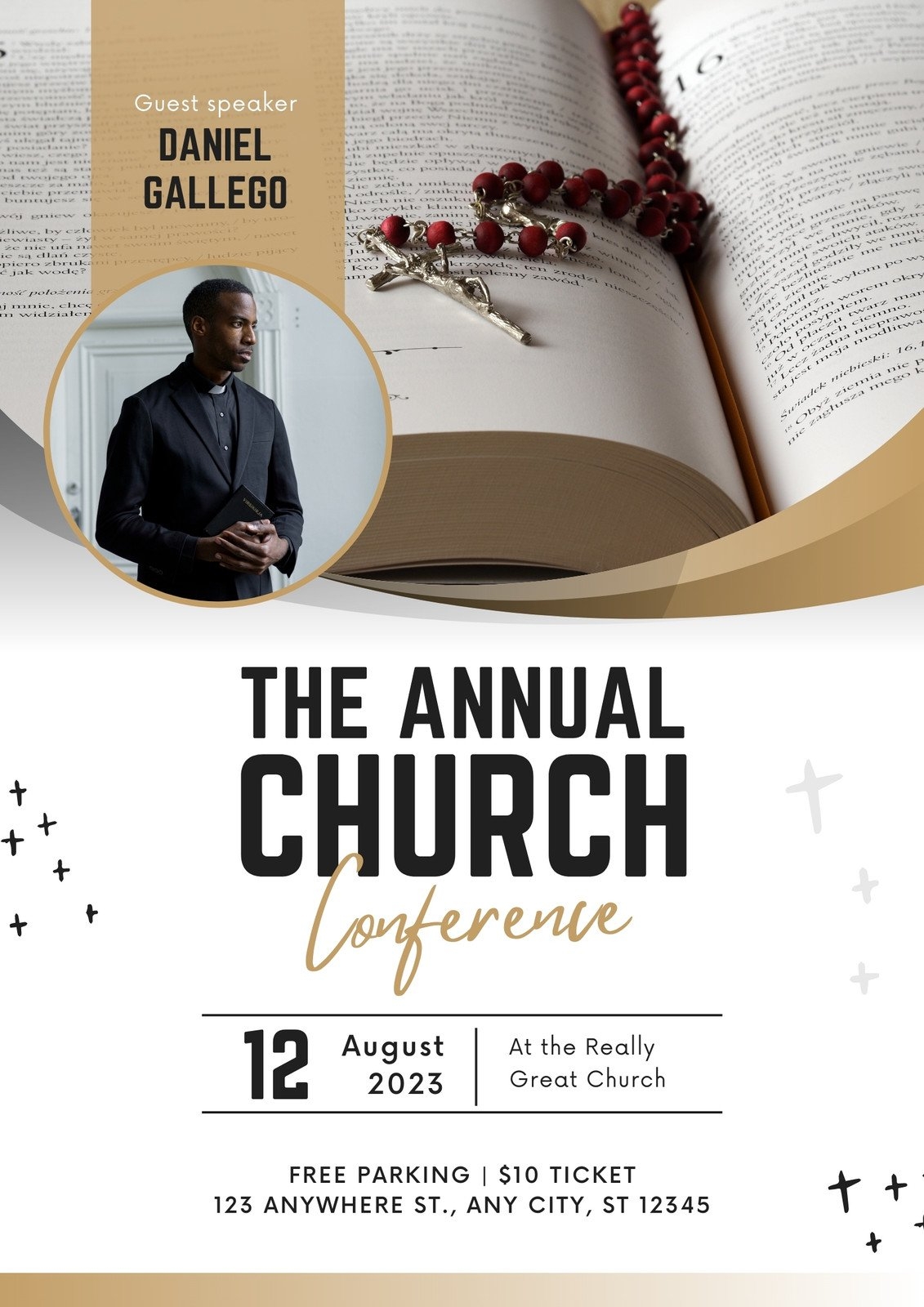 Free Printable Customizable Church Flyer Templates Canva