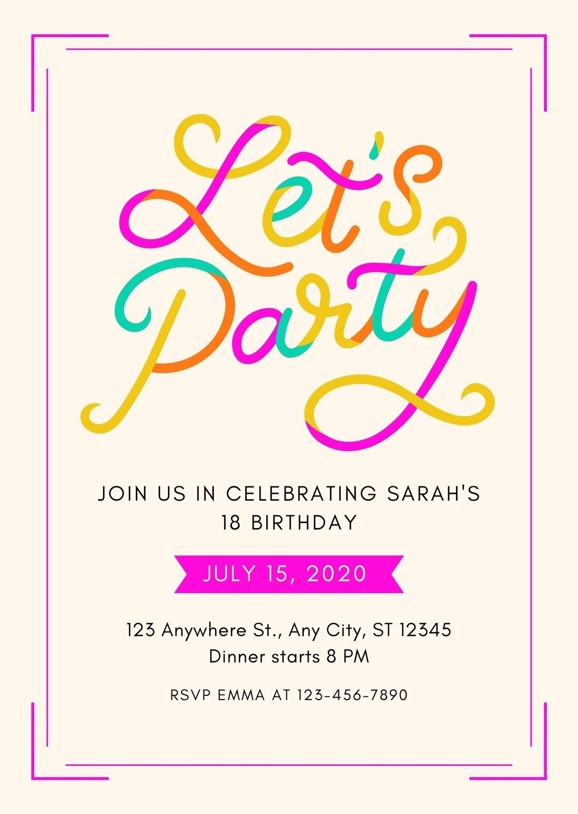 Free Printable Office Party Invitation Templates