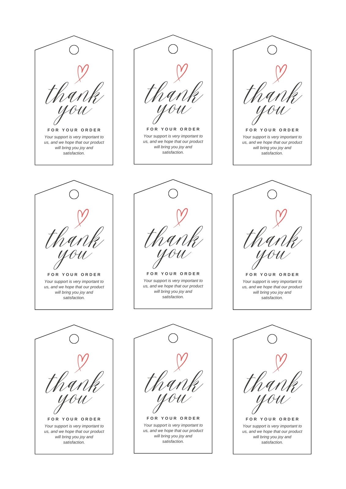 Free Printable Customizable Tag Templates Canva Free Printable Customizable Tag Templates Canva