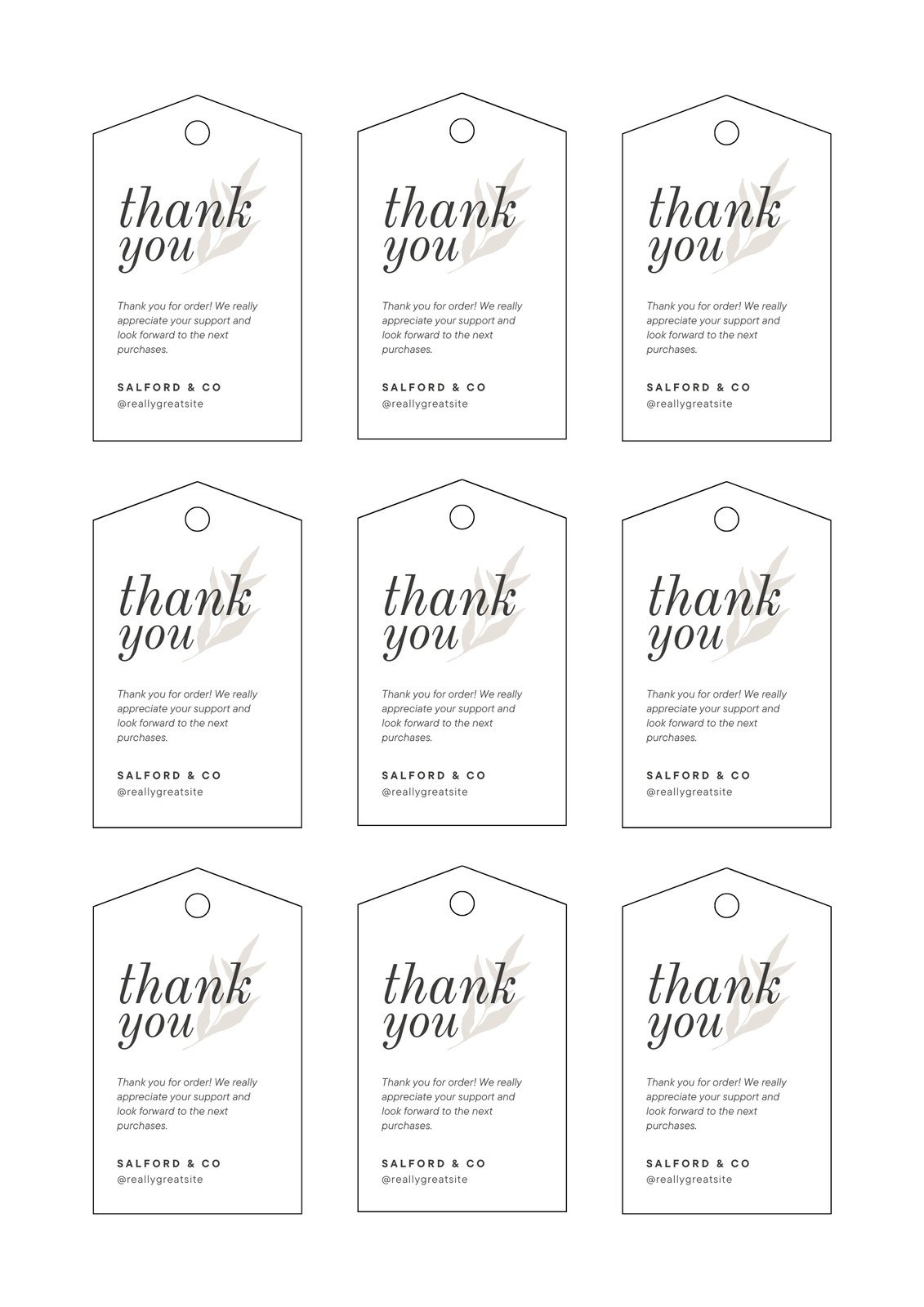 Free Printable Customizable Tag Templates Canva Free Printable Customizable Tag Templates Canva