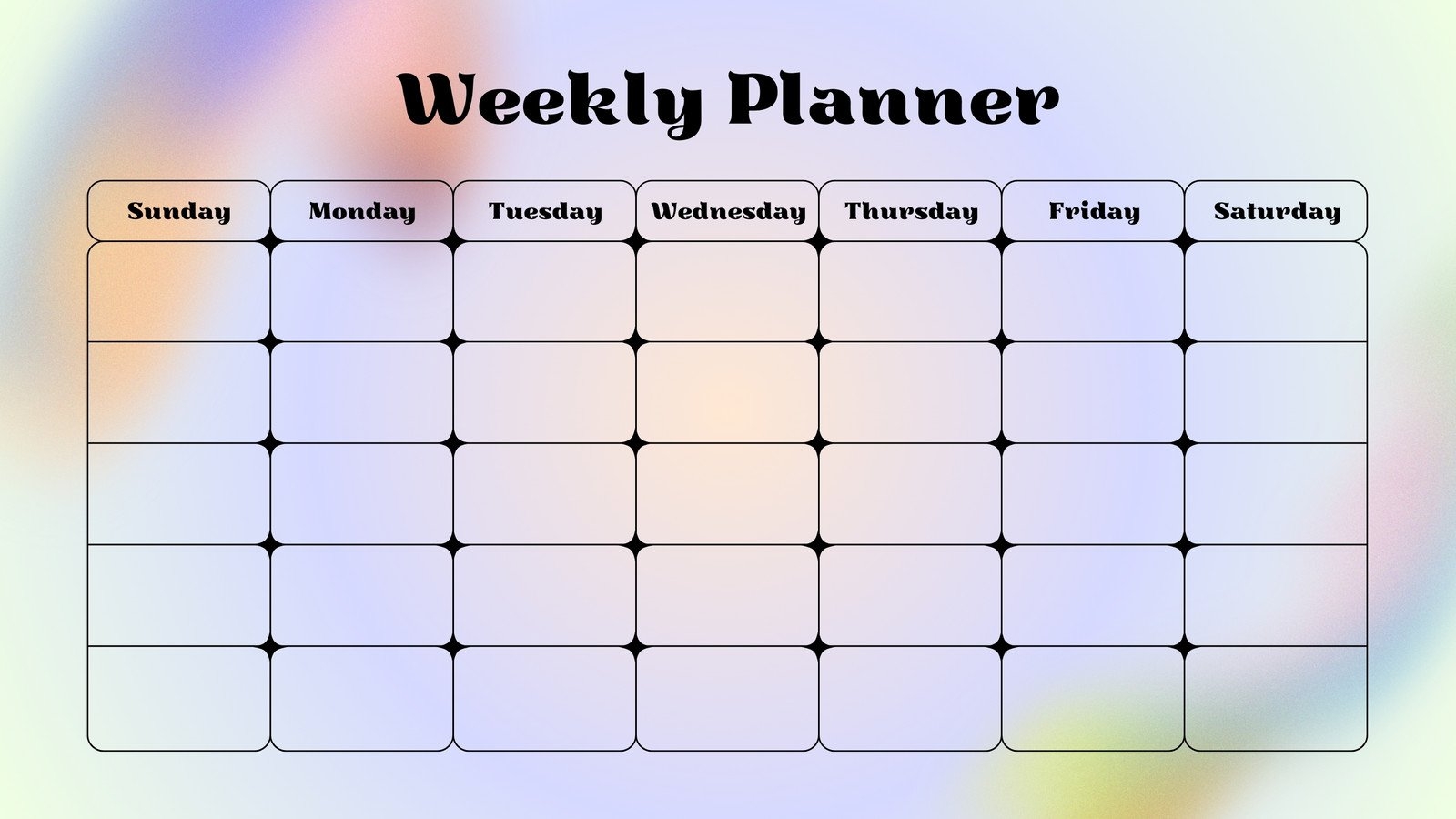 Free Printable Customizable Weekly Calendar Templates Canva Free Printable Customizable Weekly Calendar Templates Canva