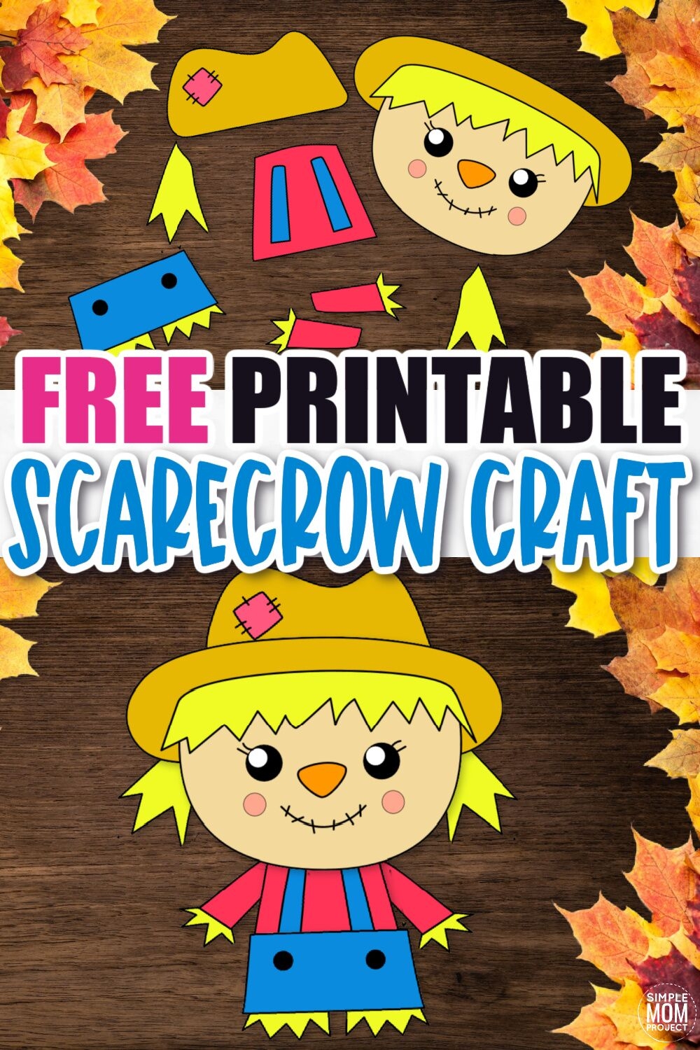 Free Printable Scarecrow Template For Toddlers Free Printable Scarecrow Template For Toddlers