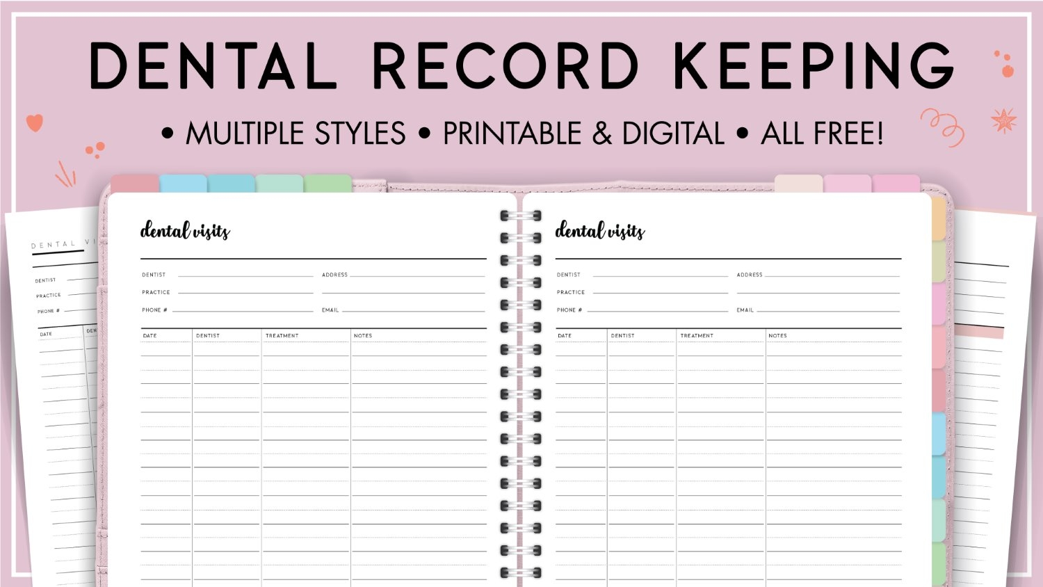 Free Printable Record Keeper Templates