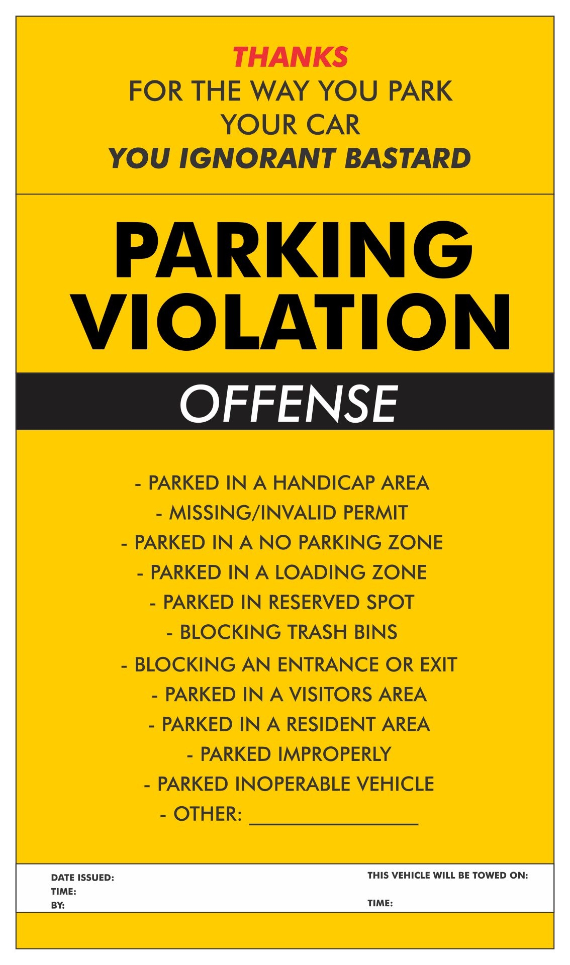 Free Printable Fake Parking Tickets Printable Party Favors Free Printable Fake Parking Tickets Printable Party Favors