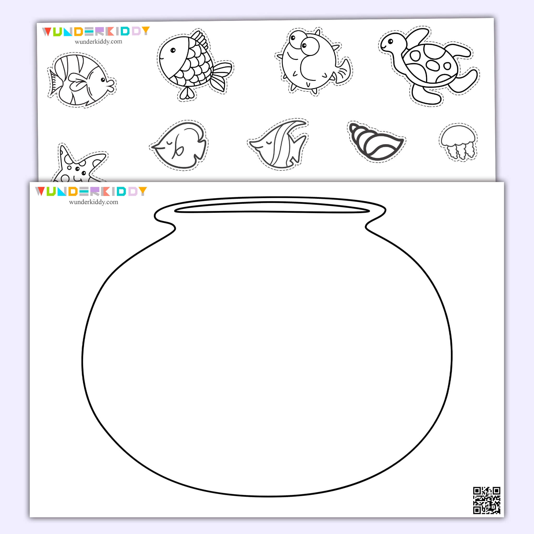 Free Printable Printable Fish Bowl Template