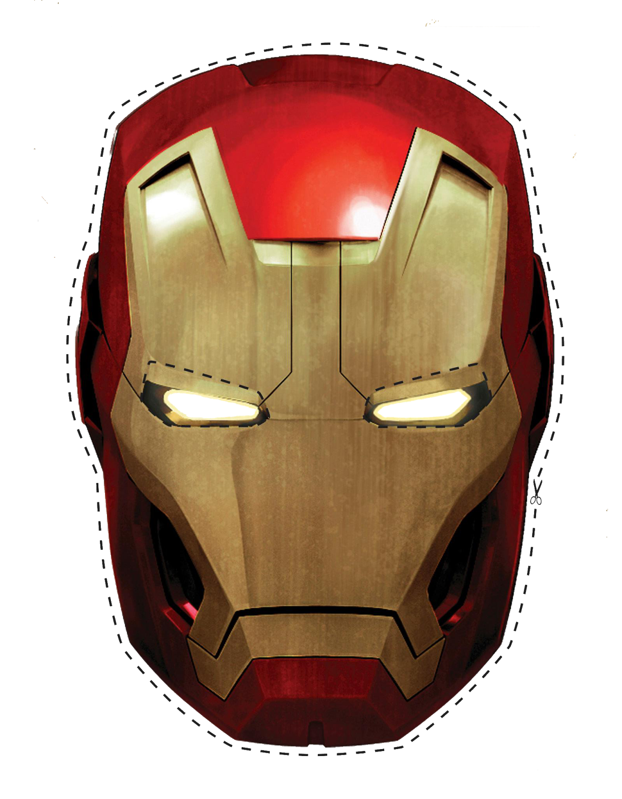 Free Printable Iron Man Mask Oh My Fiesta For Geeks