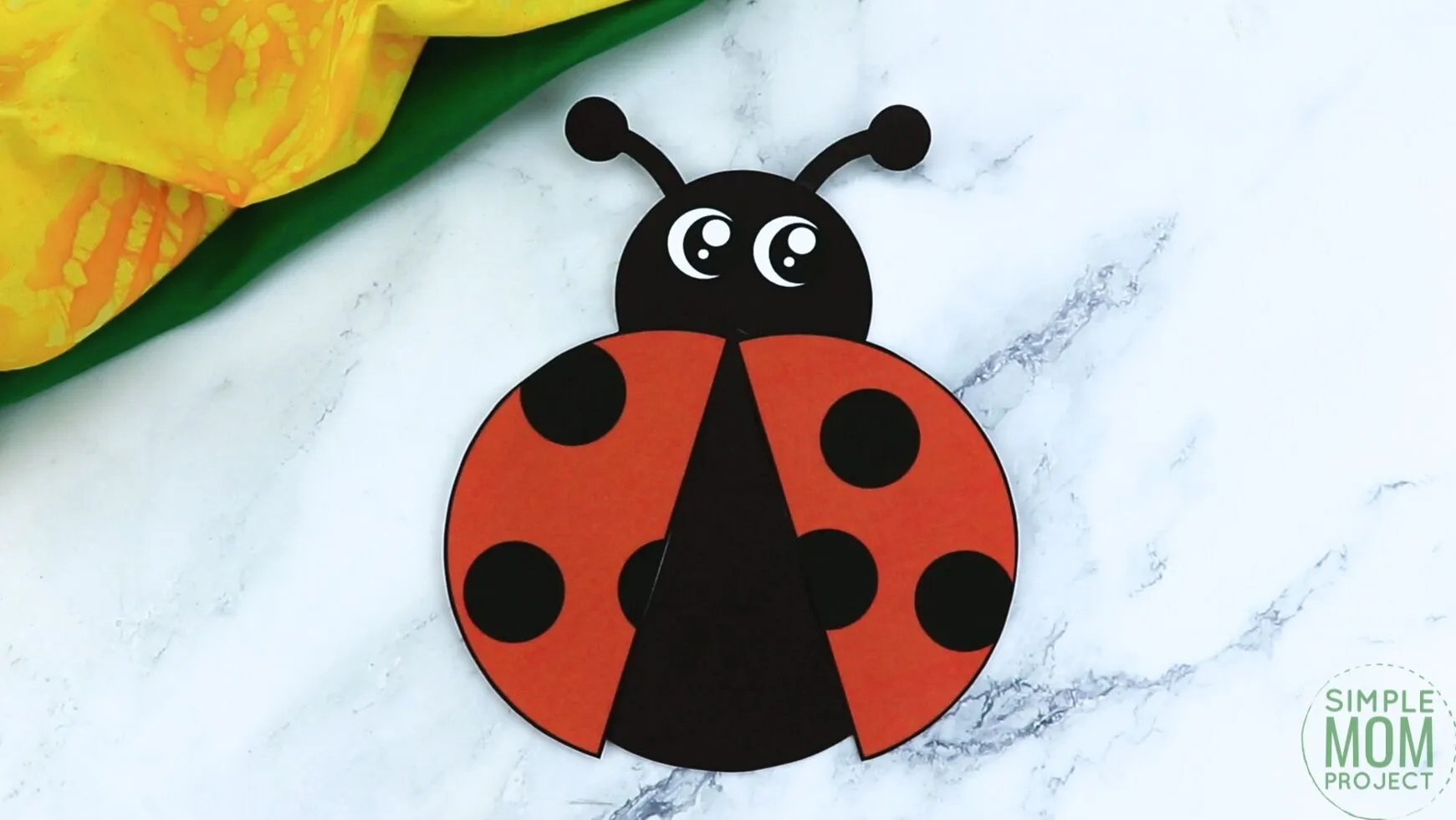 Free Printable Ladybug Craft Template