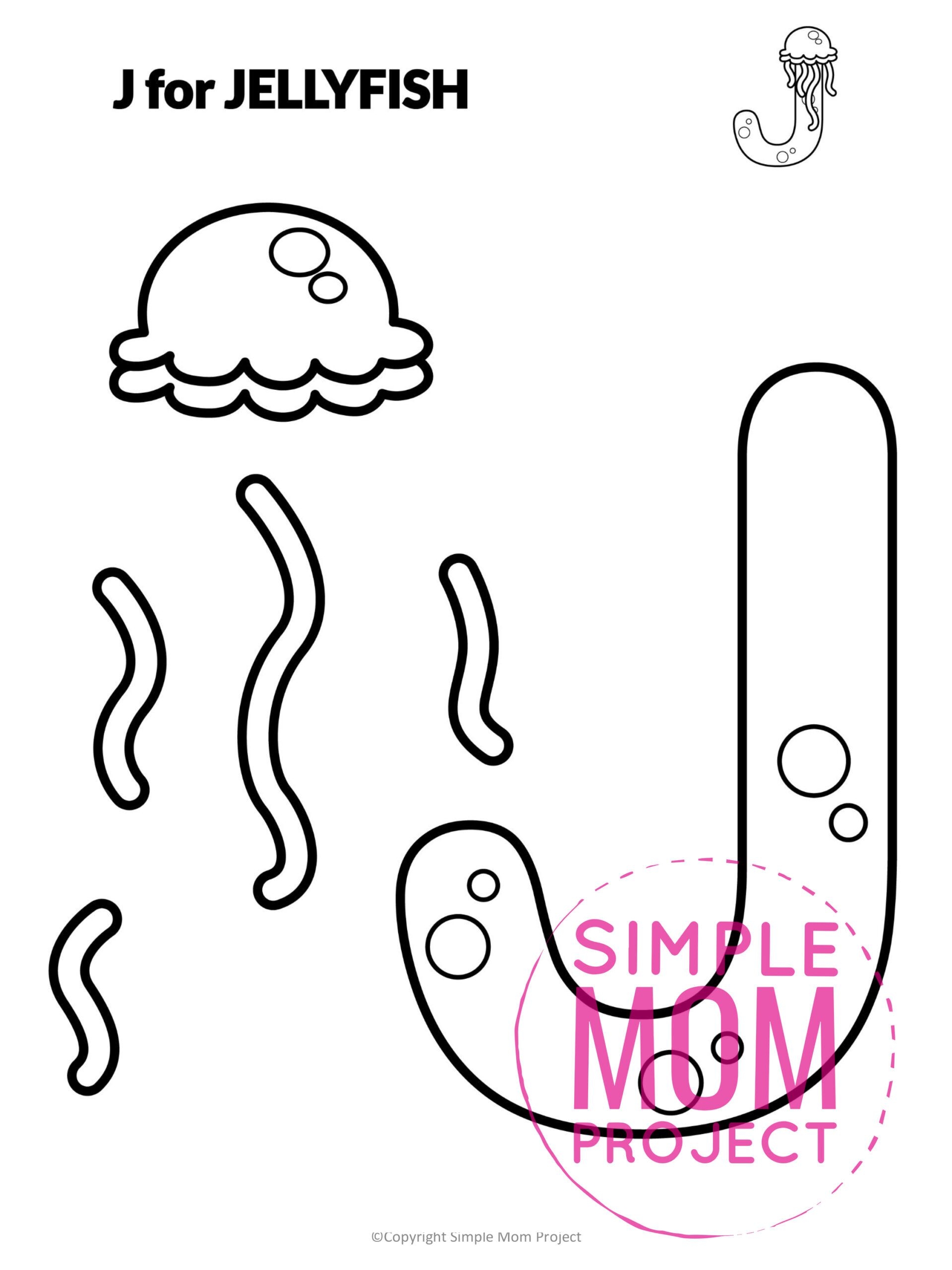 Free Printable Letter J Craft Template Free Printable Letter J Craft Template