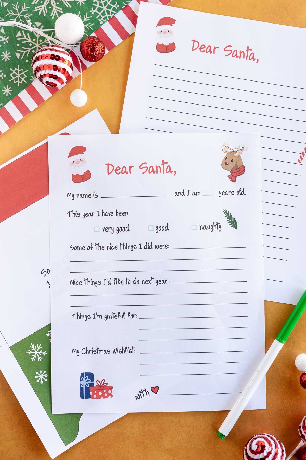 Free Printable Letter To Santa Templates For Kids Play Party Plan Free Printable Letter To Santa Templates For Kids Play Party Plan