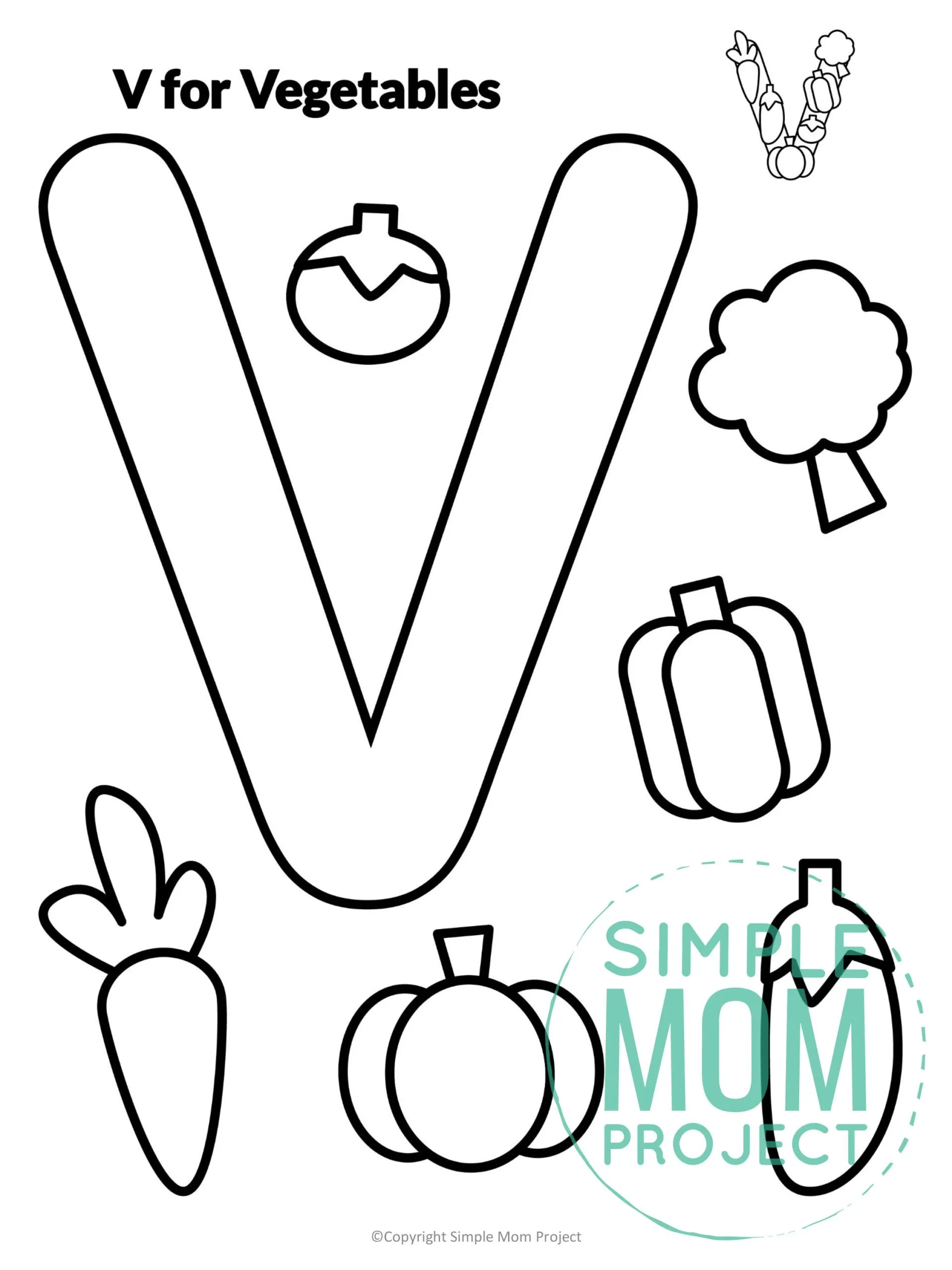 Free Printable Letter V Craft Template Simple Mom Project Free Printable Letter V Craft Template Simple Mom Project