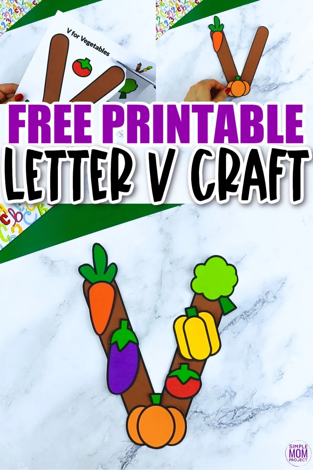Free Printable Letter V Craft Template Simple Mom Project Free Printable Letter V Craft Template Simple Mom Project