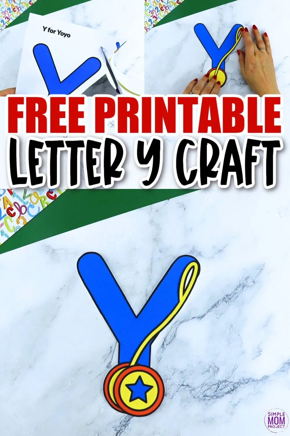 Free Printable Letter Y Template