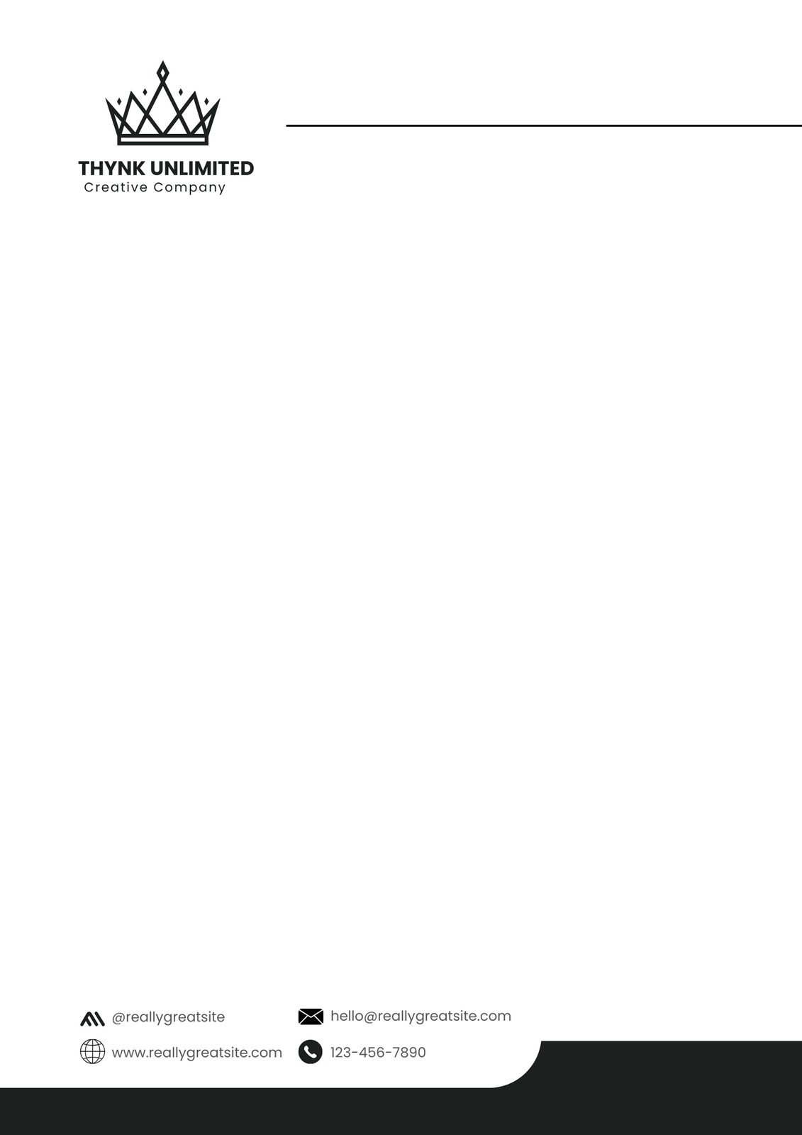 Free Printable Letterhead Templates Download