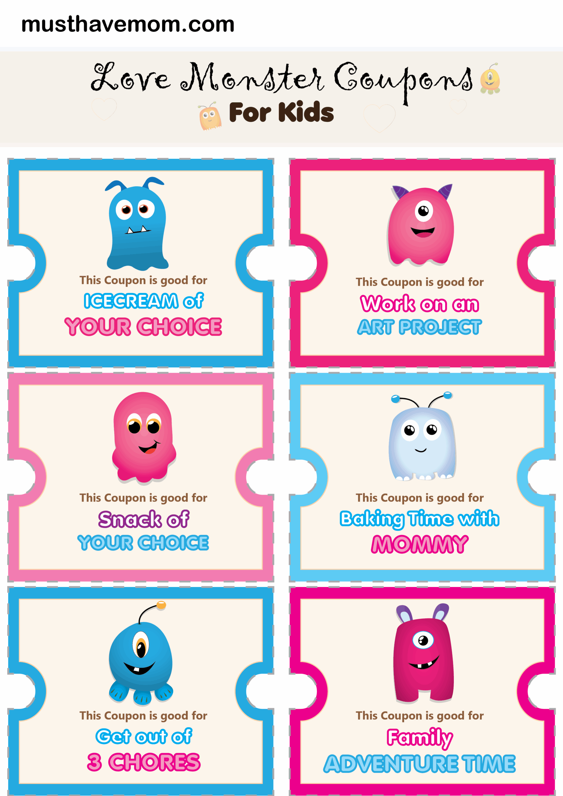 Free Printable Reward Tickets Template