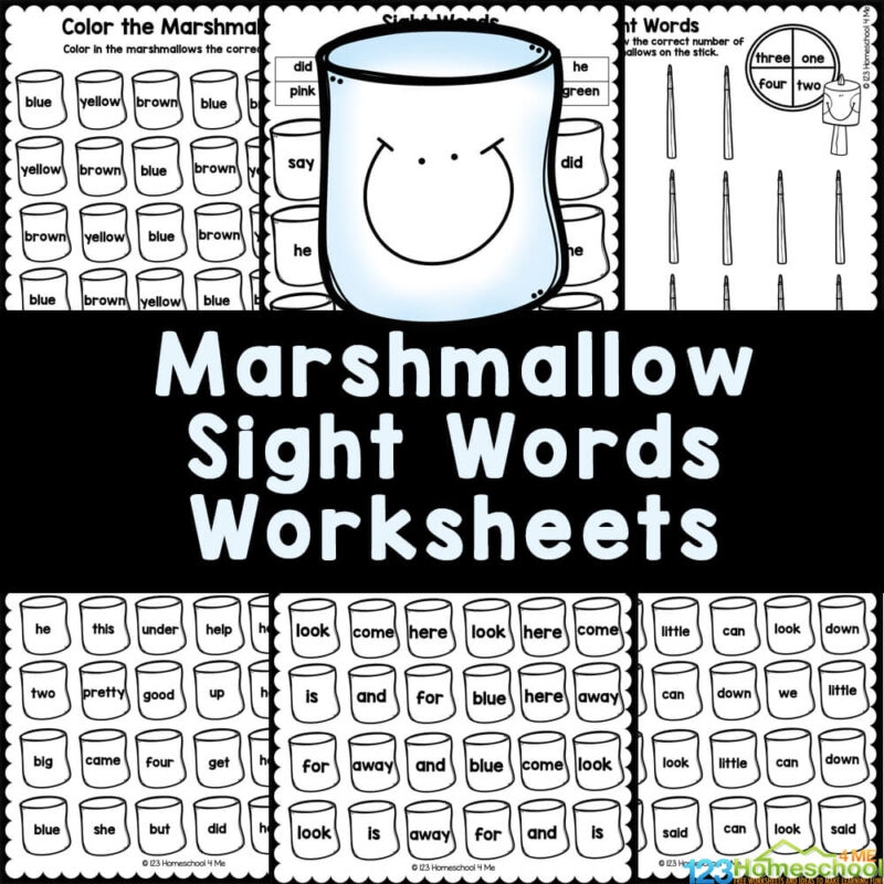 Free Printable Marshmallow Template Pdf