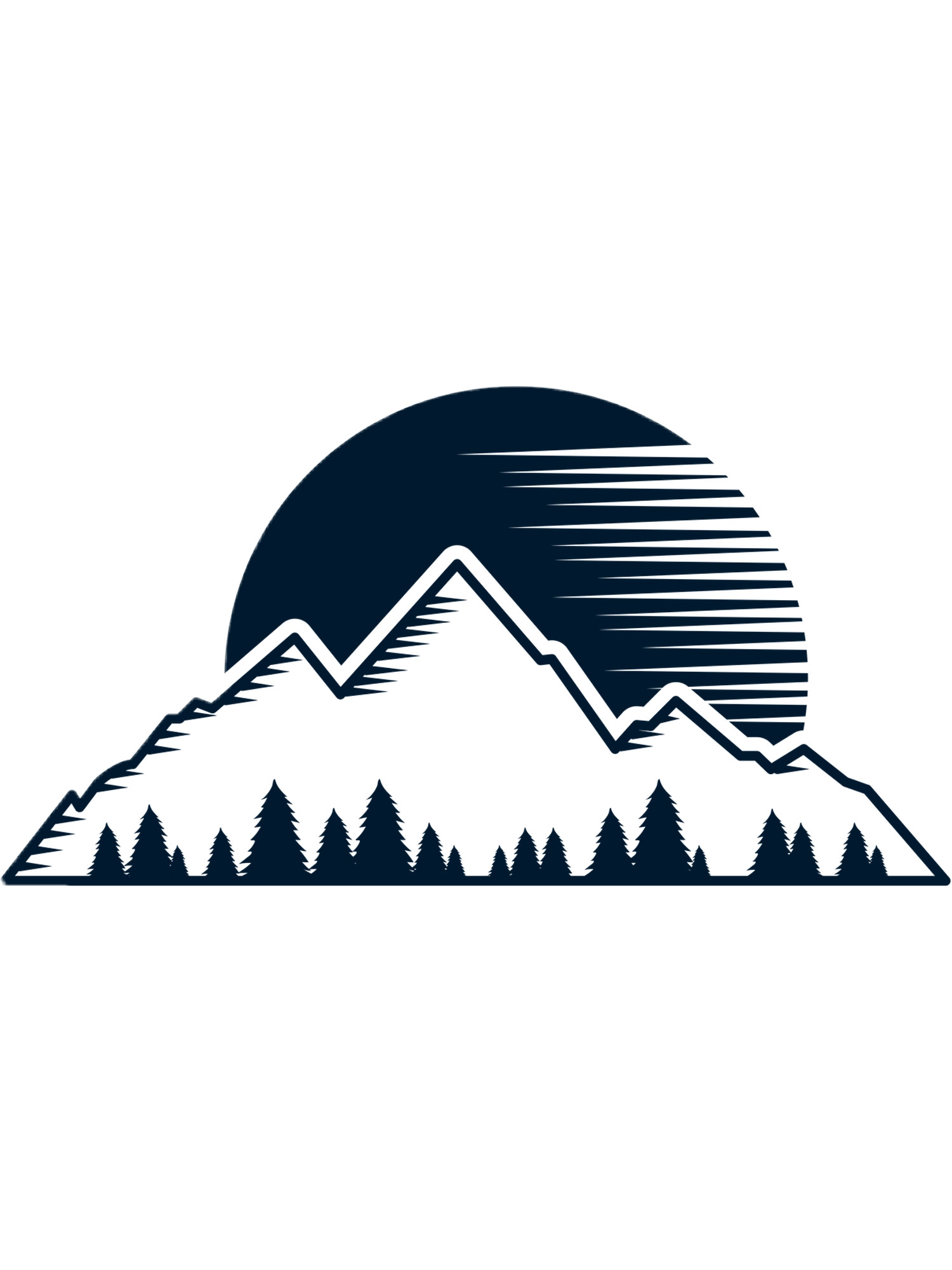 Free Printable Mountain Template