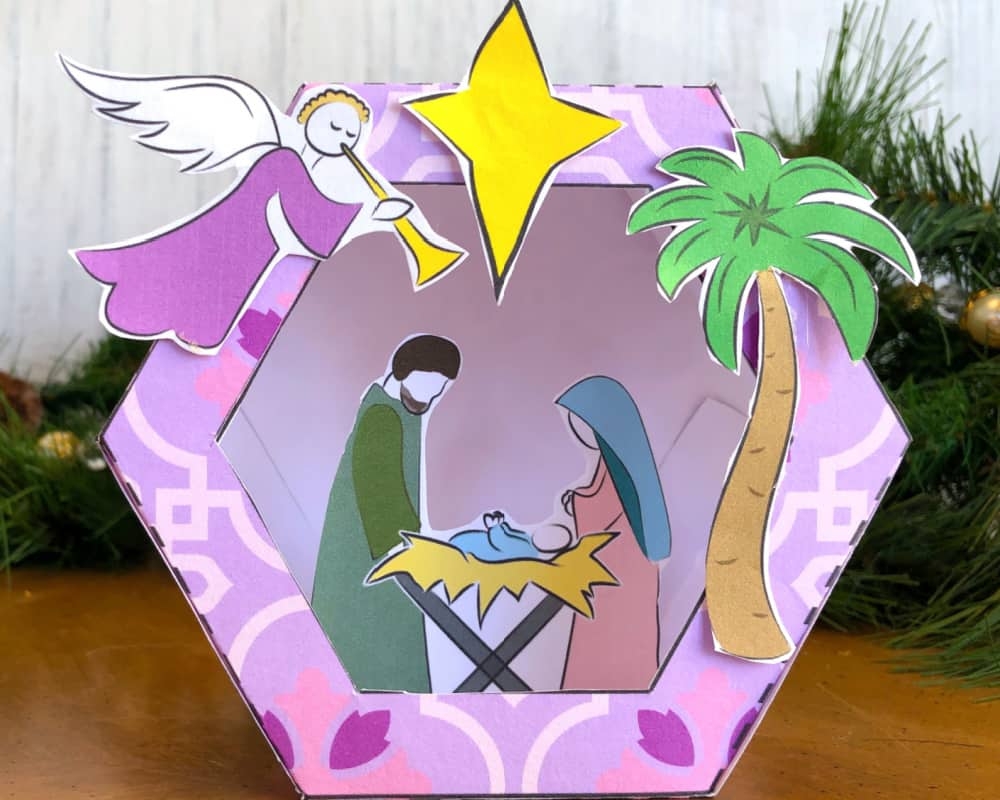 Free Printable Nativity Cut Out Template