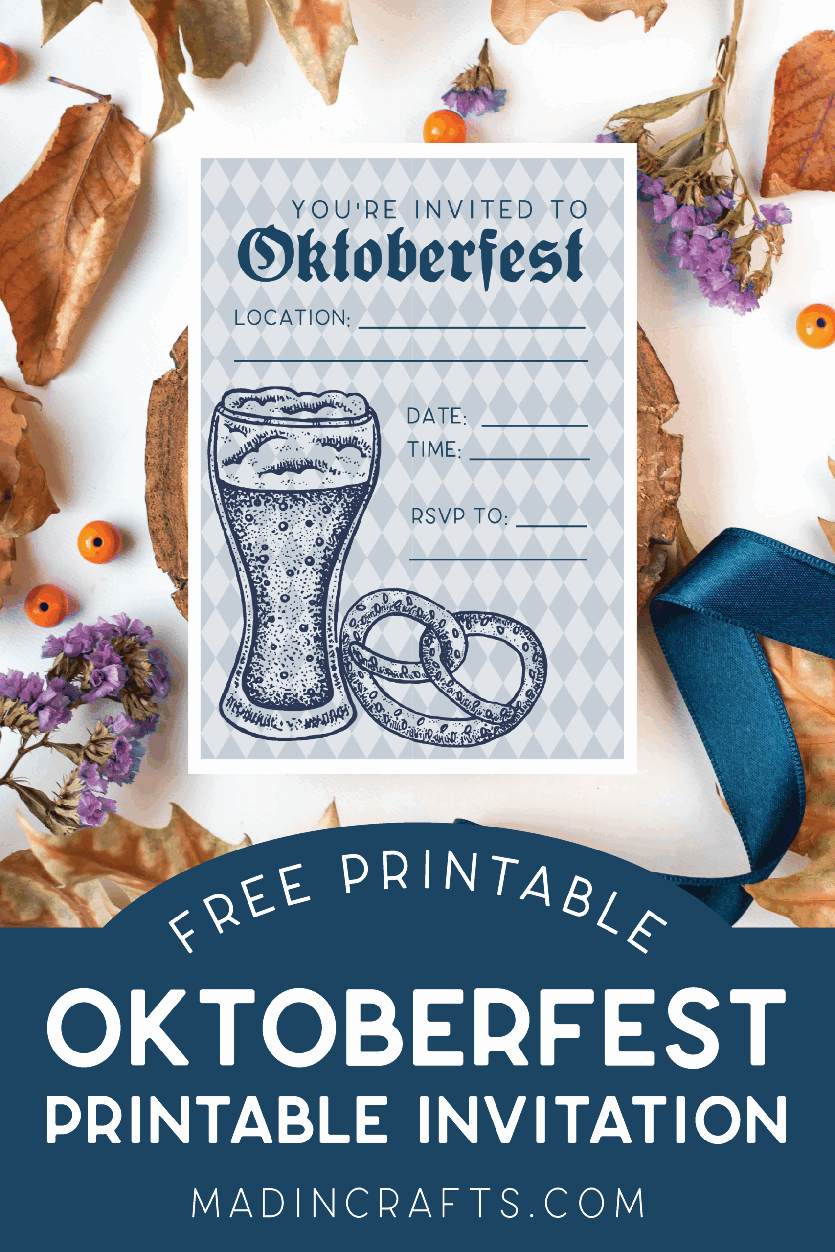 Free Printable Oktoberfest Invitations Templates