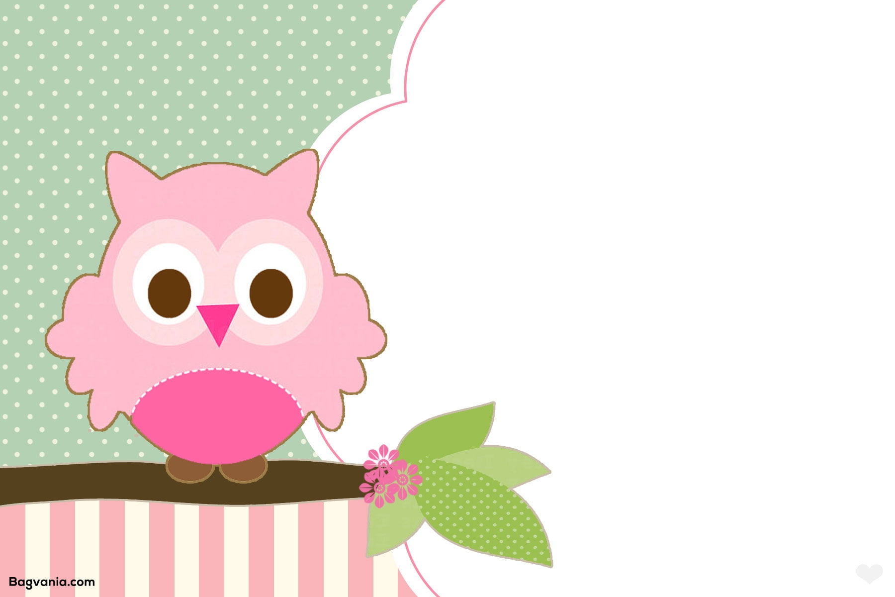 FREE Printable Owl Birthday Invitation Bagvania Worksheets Library