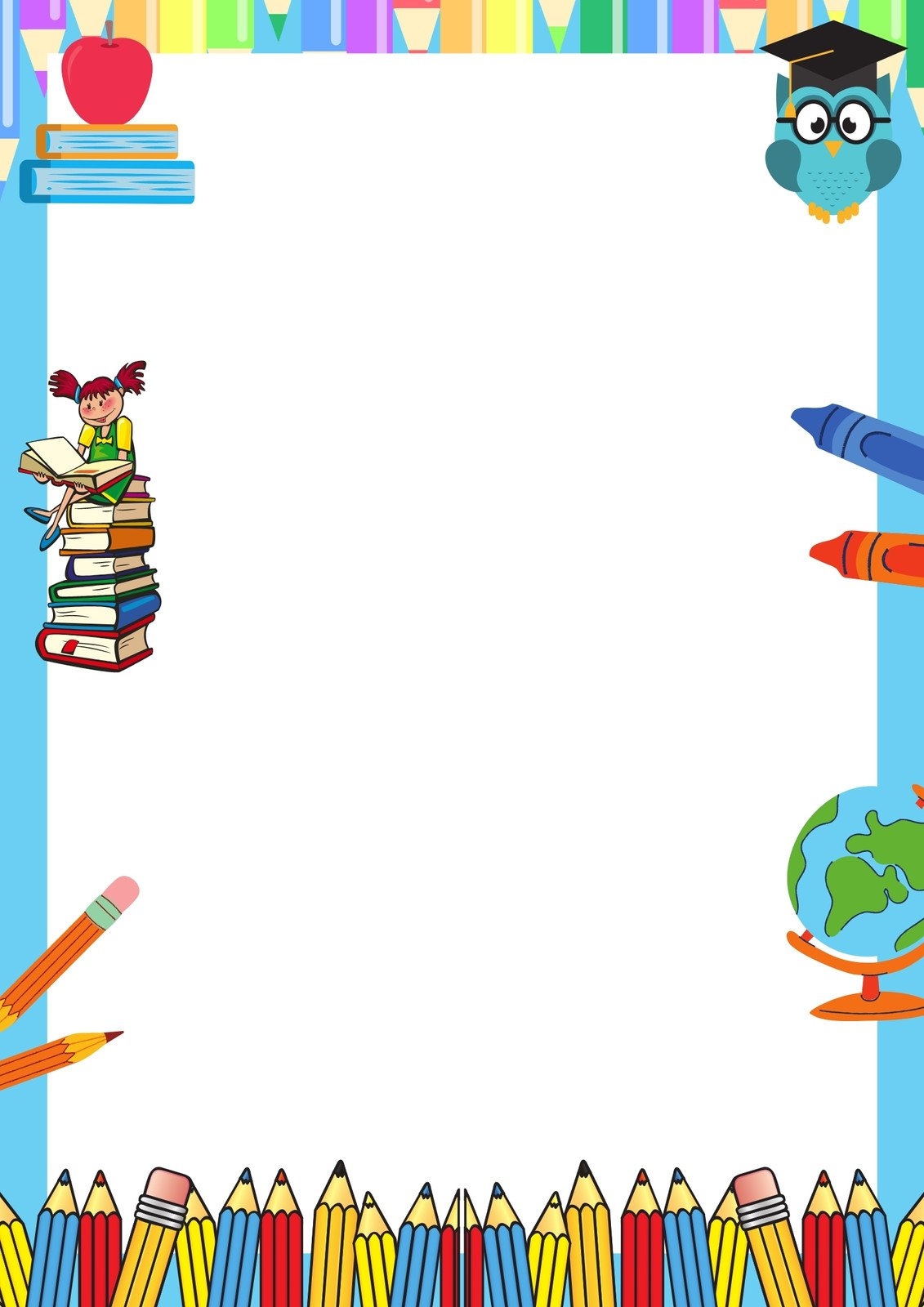 Free Printable Page Border Templates You Can Customize Canva Worksheets Library