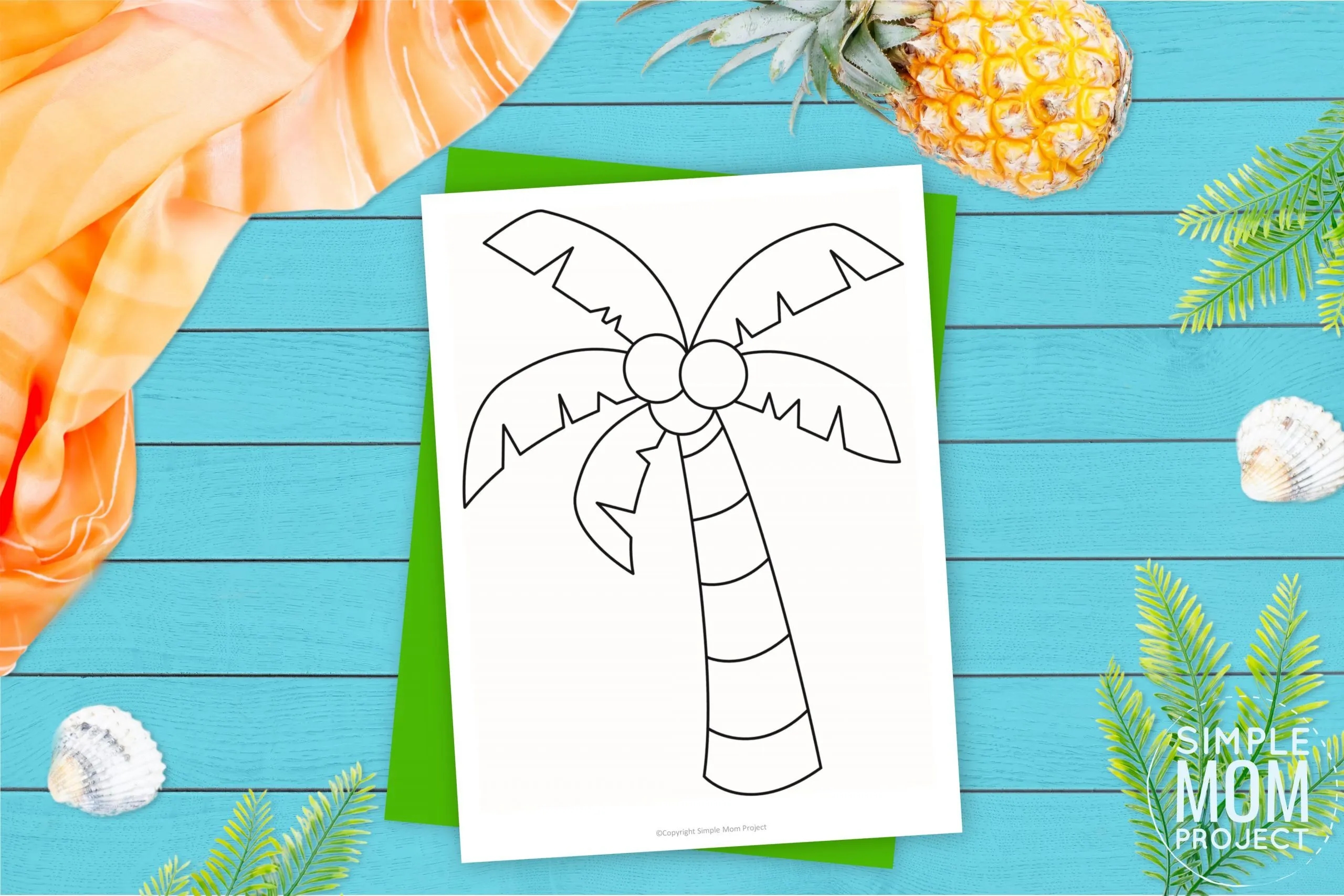 Free Printable Palm Tree Cutout Template