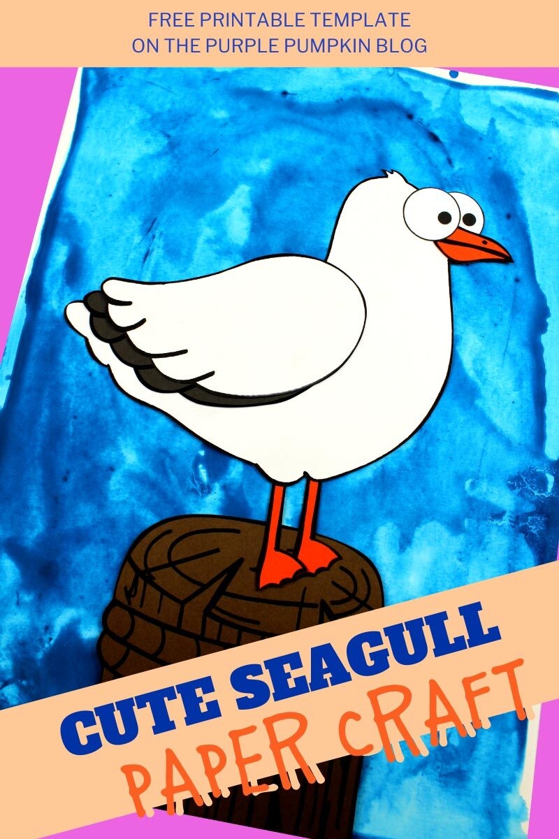 Free Printable Seagull Template