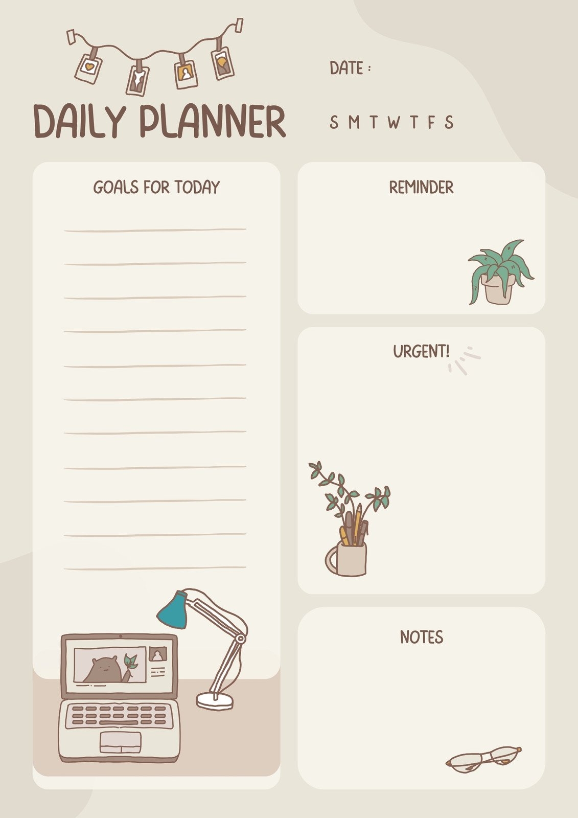Free Printable Planner Templates To Customize Canva Free Printable Planner Templates To Customize Canva