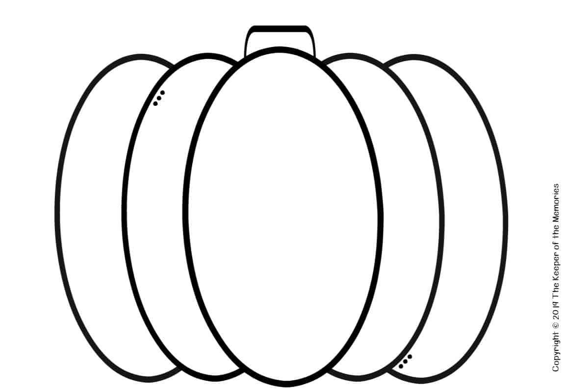Free Printable Pumpkin Template Girls
