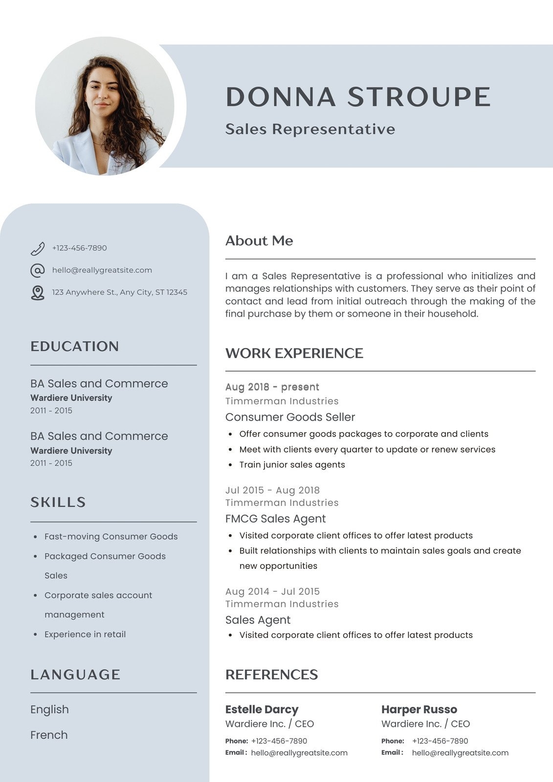 Free Printable Resume Templates Online