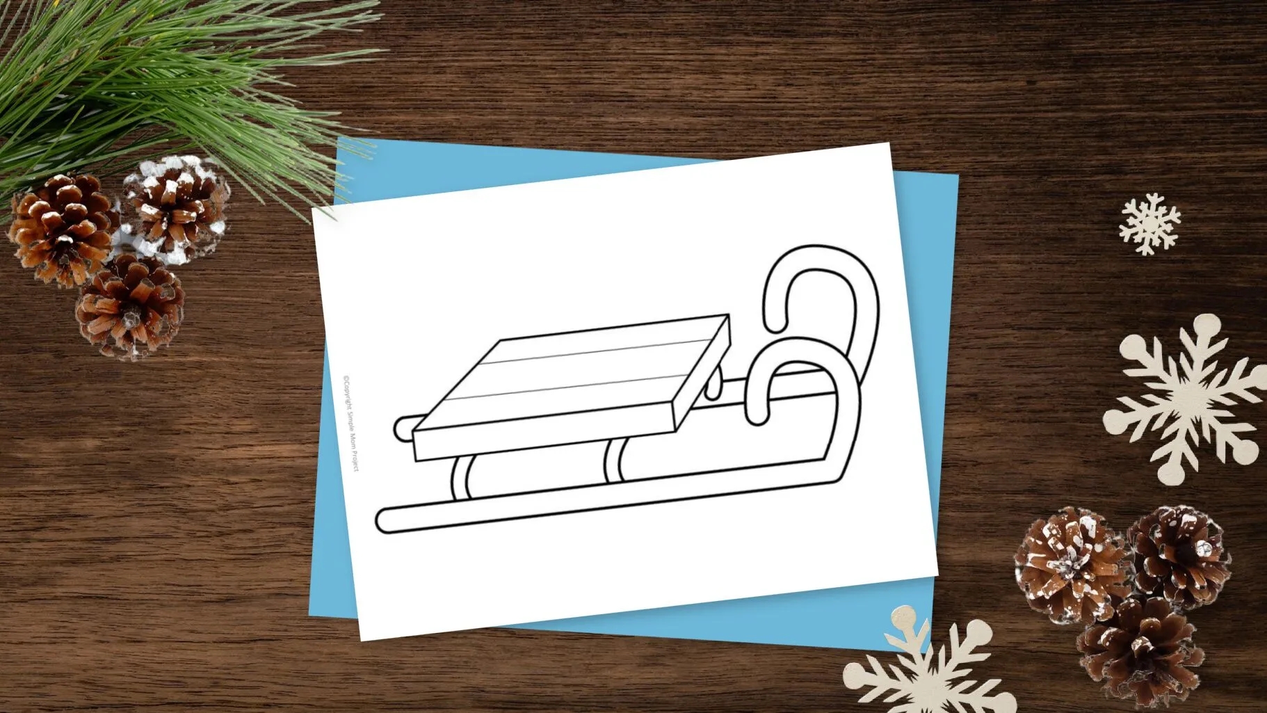 Free Printable Sled Template Simple Mom Project Free Printable Sled Template Simple Mom Project