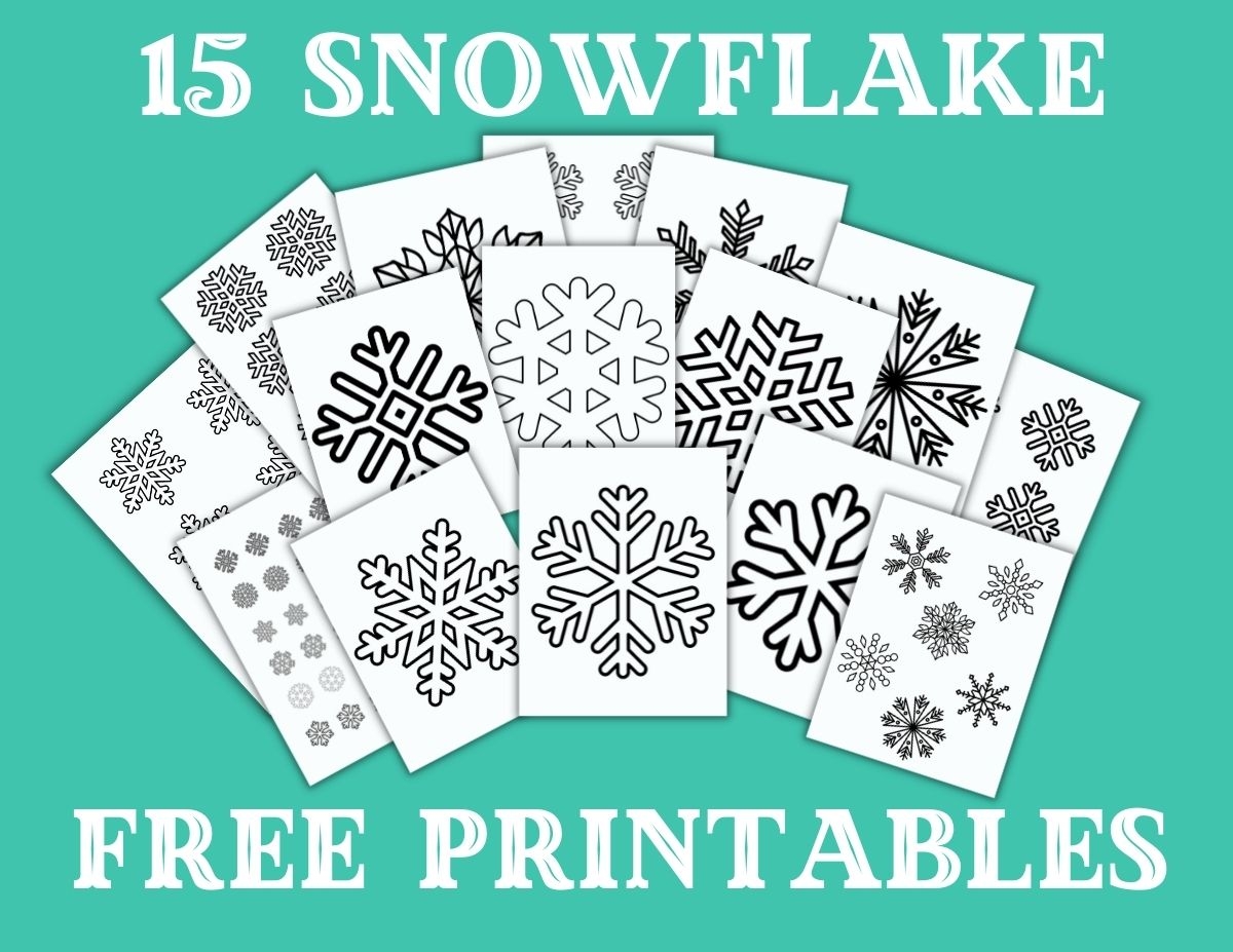 Free Printable Paper Snowflake Template