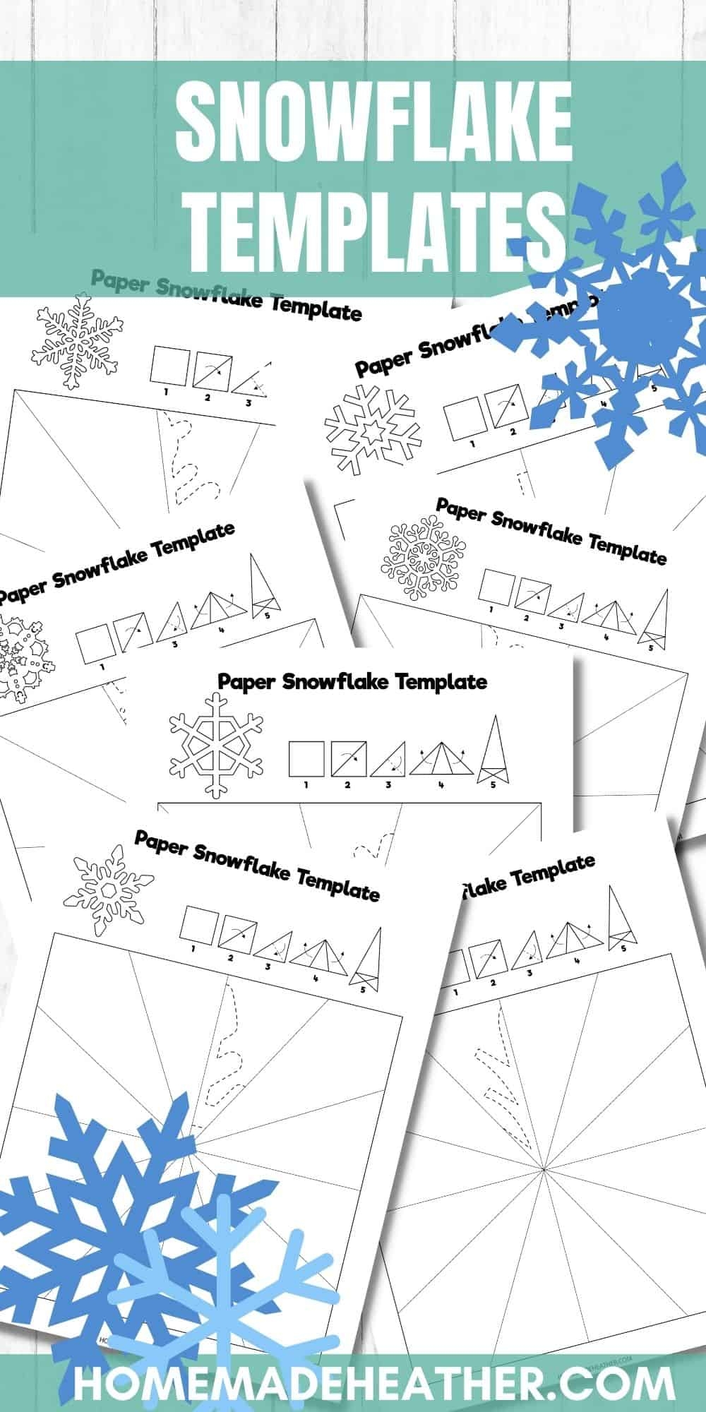 Free Printable Paper Snowflakes Templates