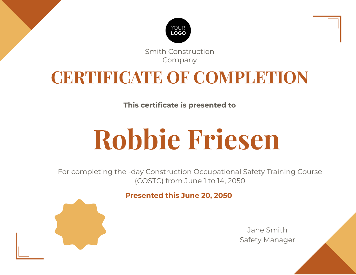 Free Printable Training Certificate Templates To Customize Online