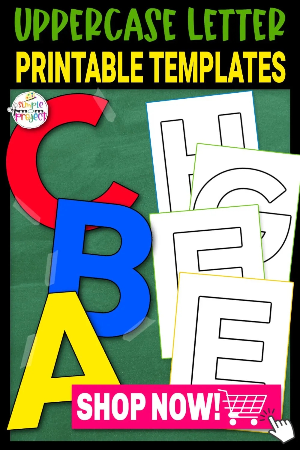 Free Printable Uppercase Letter S Template Simple Mom Project