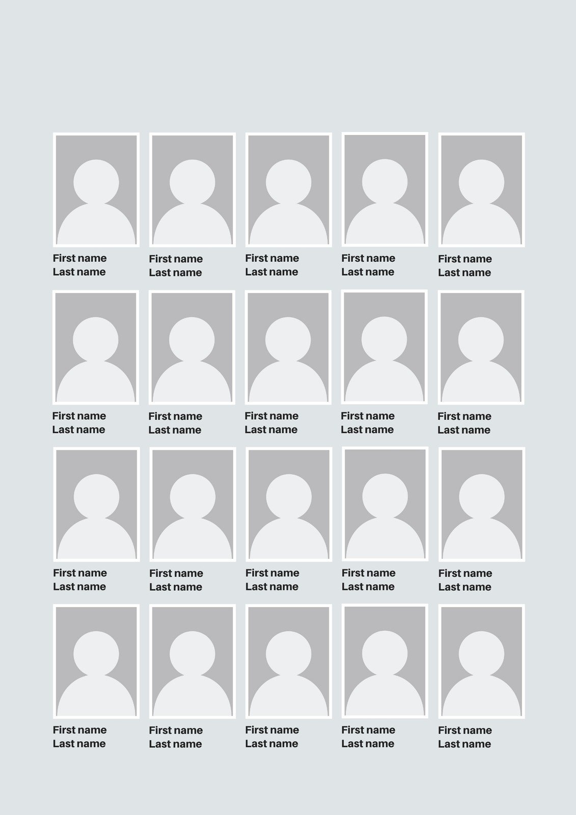 Free Printable Preschool Yearbook Template