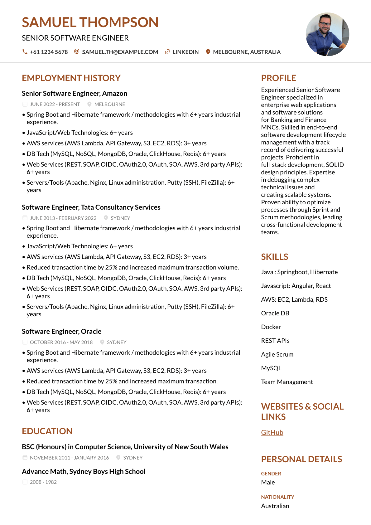 Free Resume Templates For 2024 Online Edit ResumeAI au Free Resume Templates For 2024 Online Edit ResumeAI au