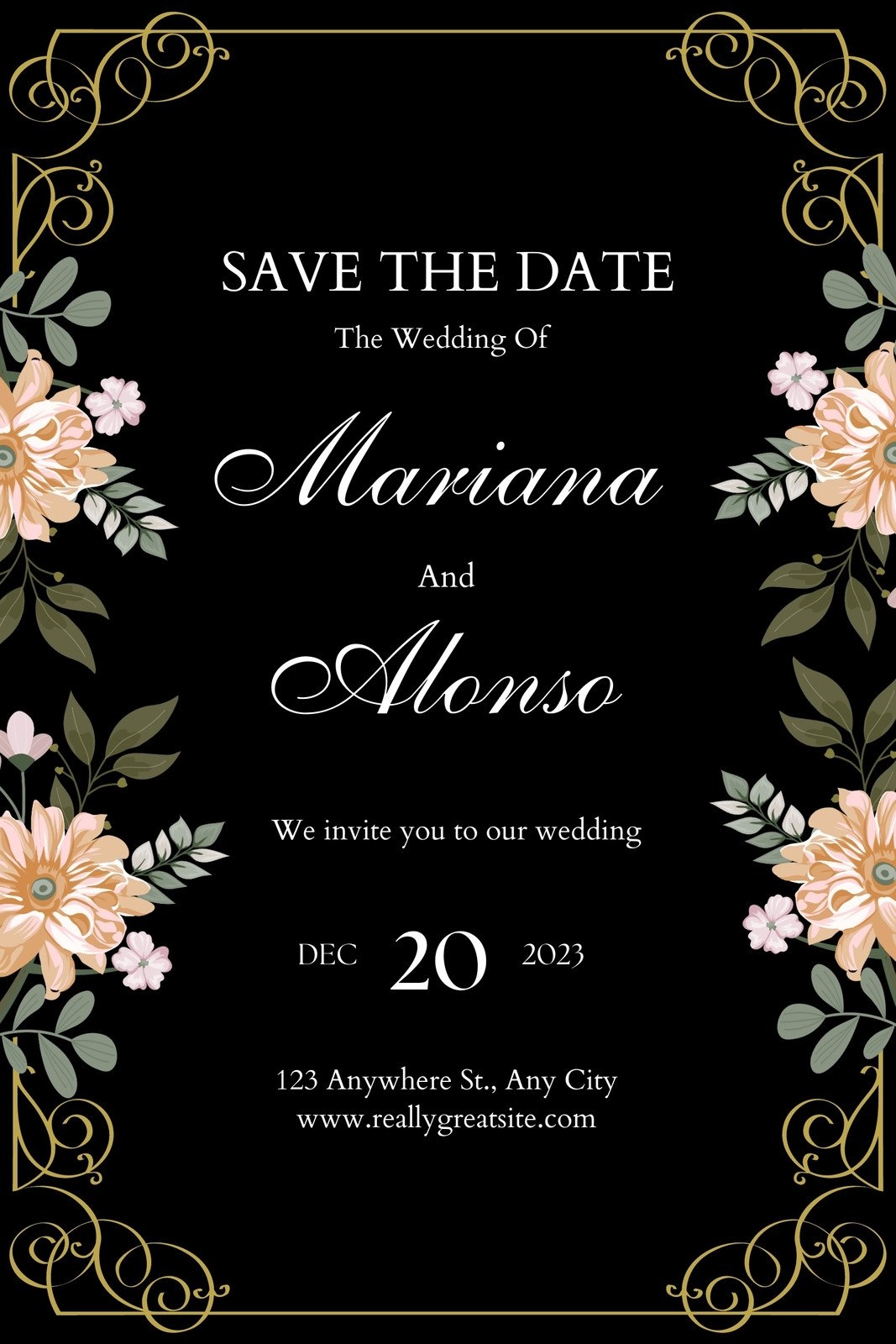 Free Printable Save The Date Template